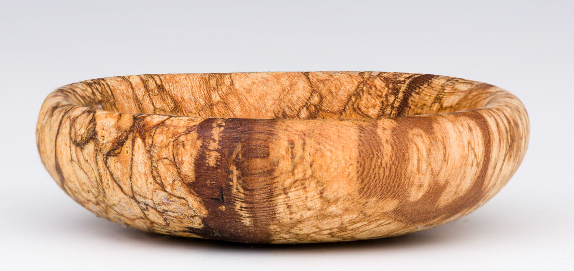 Sycamore Round Bottom Bowl - Diameter: 5 inches, Height: 1 3/8 inches (A68)