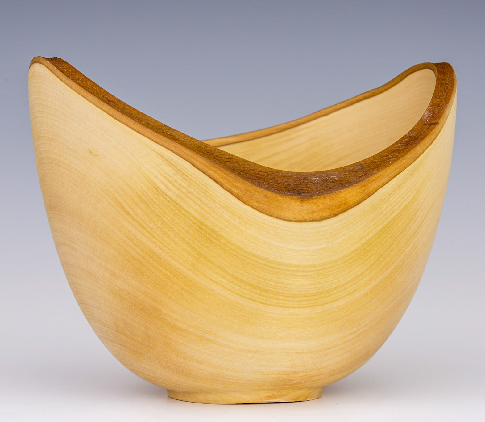 Madrone Natural Edge Bowl - Diameter: 6 5/8 inches, Height: 5 1/4 inches (C91)