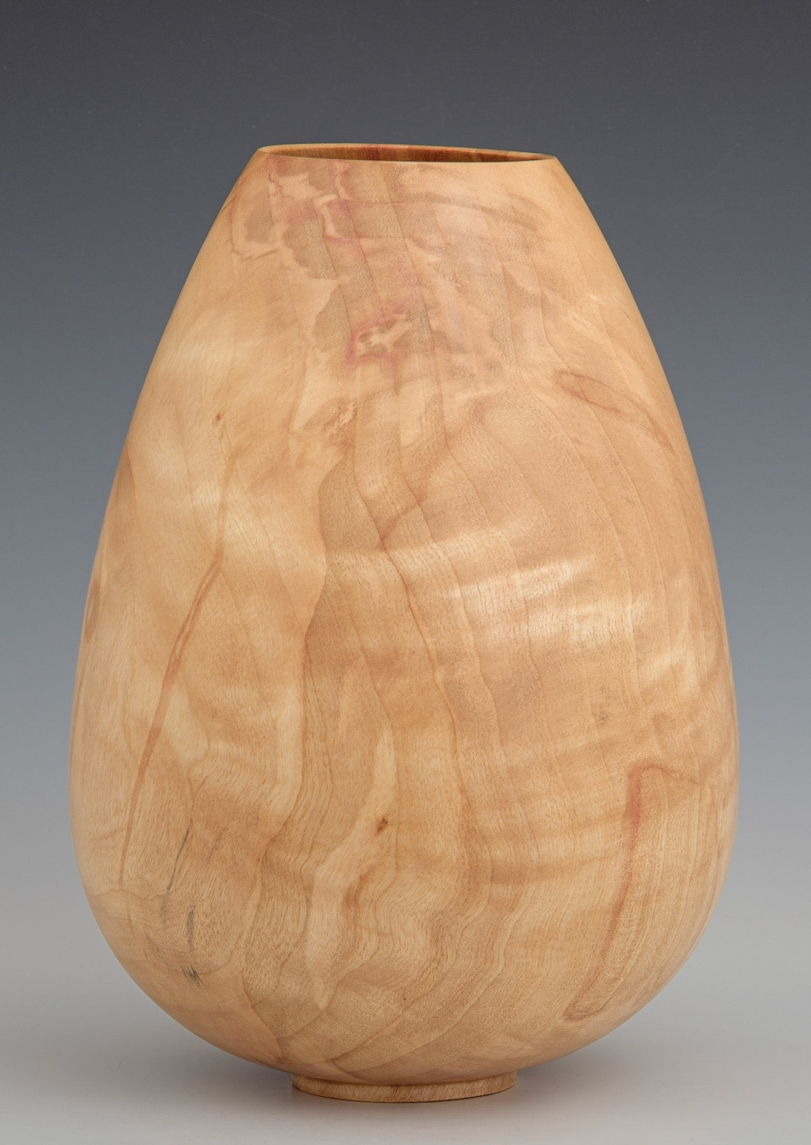 Birch Hollow Form - Diameter: 7 1/8 inches, Height: 10 1/8 inches (J33)
