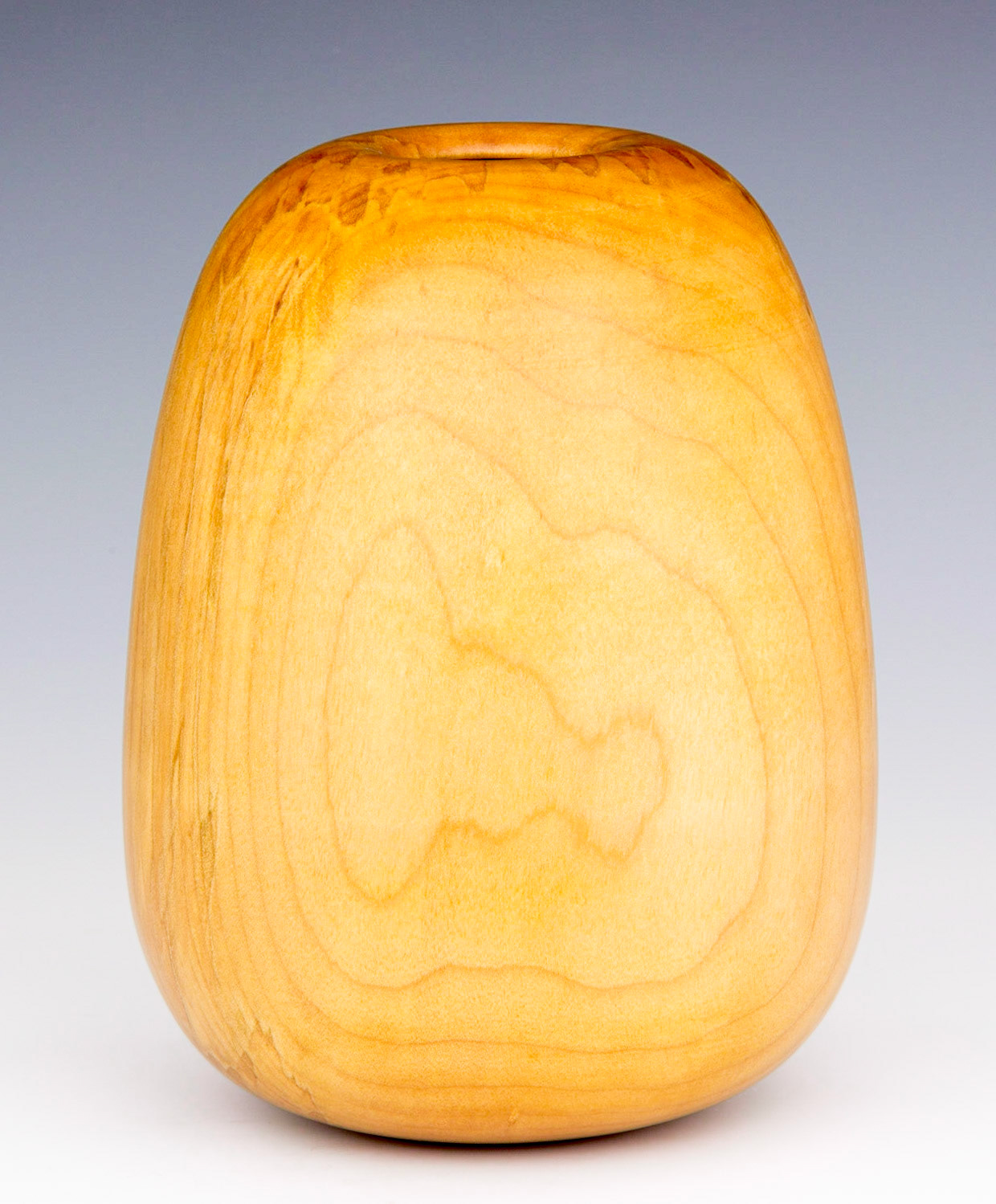 Maple Hollow Form - Diameter: 5 3/4 inches, Height: 7 9/16 inches (F30)