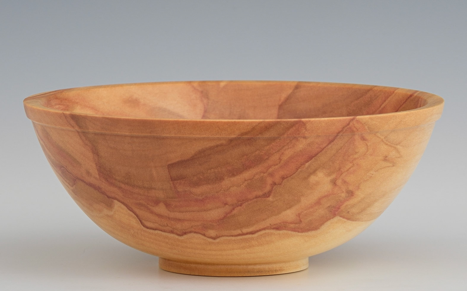 Birch Bowl - Diameter: 7 inches, Height: 2 3/4 inches (J79)