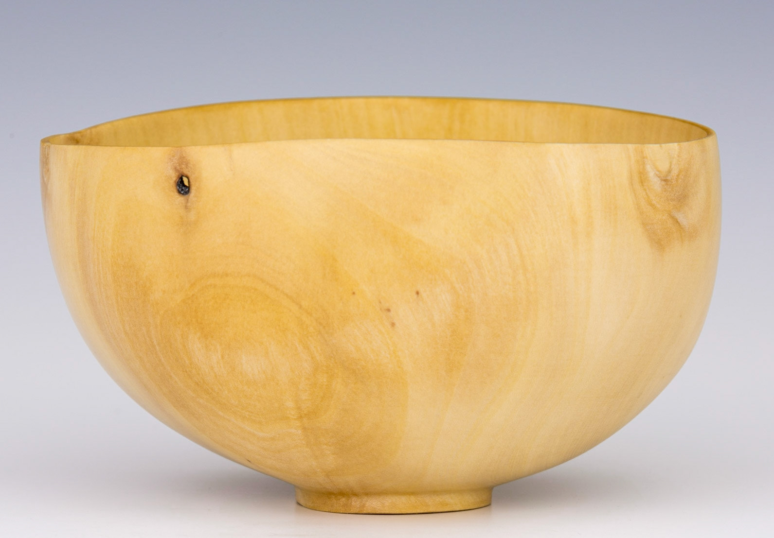 Madrone Thin Walled Bowl (48 g)- Diameter: 5 3/8 inches, Height: 3 1/8 inches (C87)