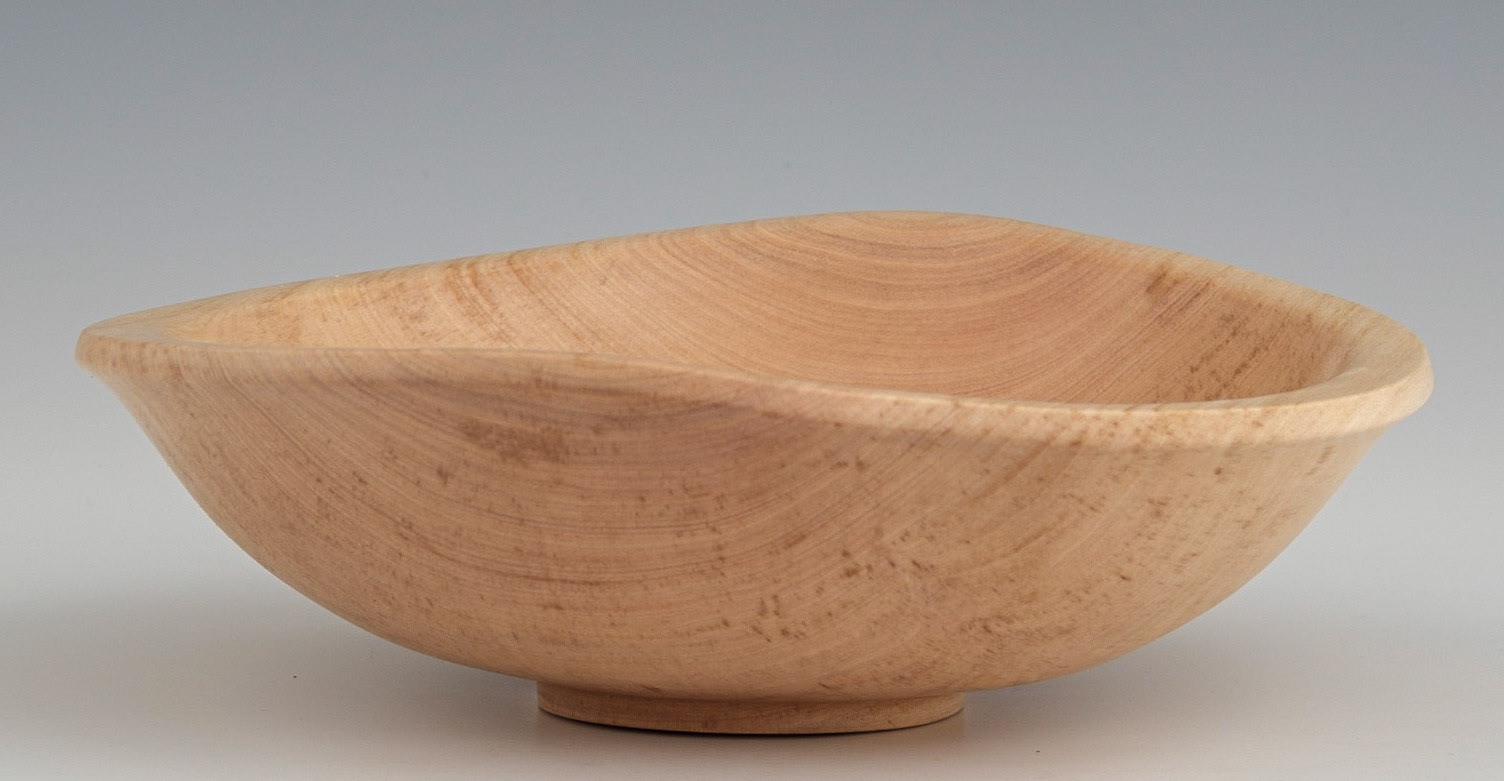 Madrone Bowl - Diameter: 9 3/8 inches, Height: 2 5/8 inches (E73)