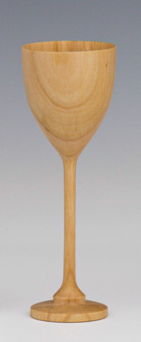 Plum Goblet - Diameter: 1 3/8 inches, Height: 4 inches (F87)