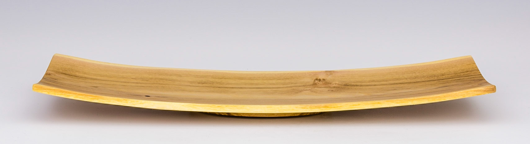 Black Locust Square Platter - Length: 10 3/8 inches, Width: 5 1/8 inches, Height: 7/8 inches (B88)