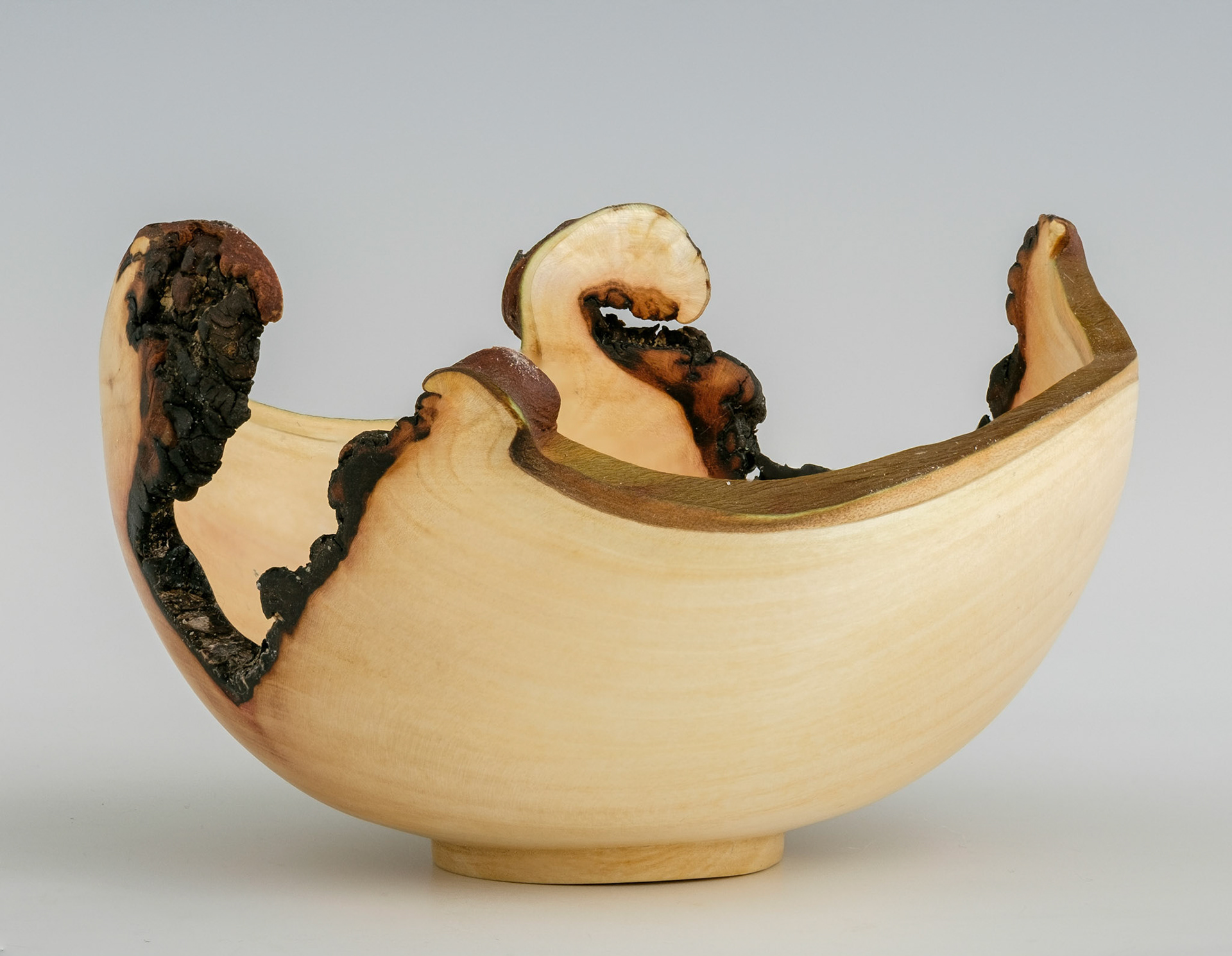 Madrone Natural Edge Bowl - Diameter: 4 1/2 inches, Height: 2 7/8 inches (E32)