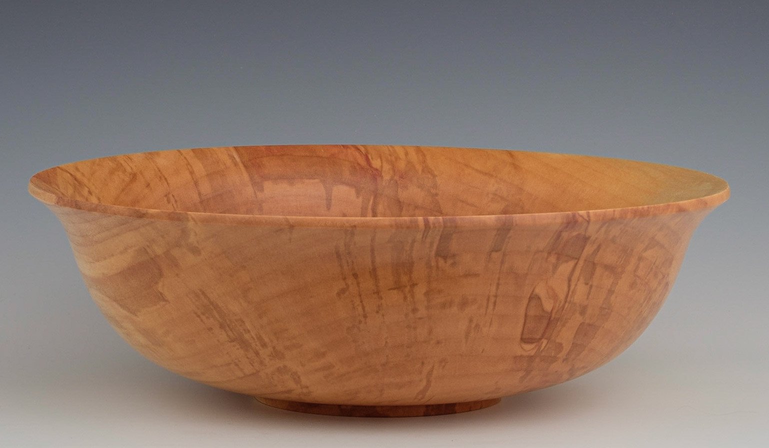 Birch Bowl - Diameter: 13 3/4 inches, Height: 4 3/8 inches (J66)