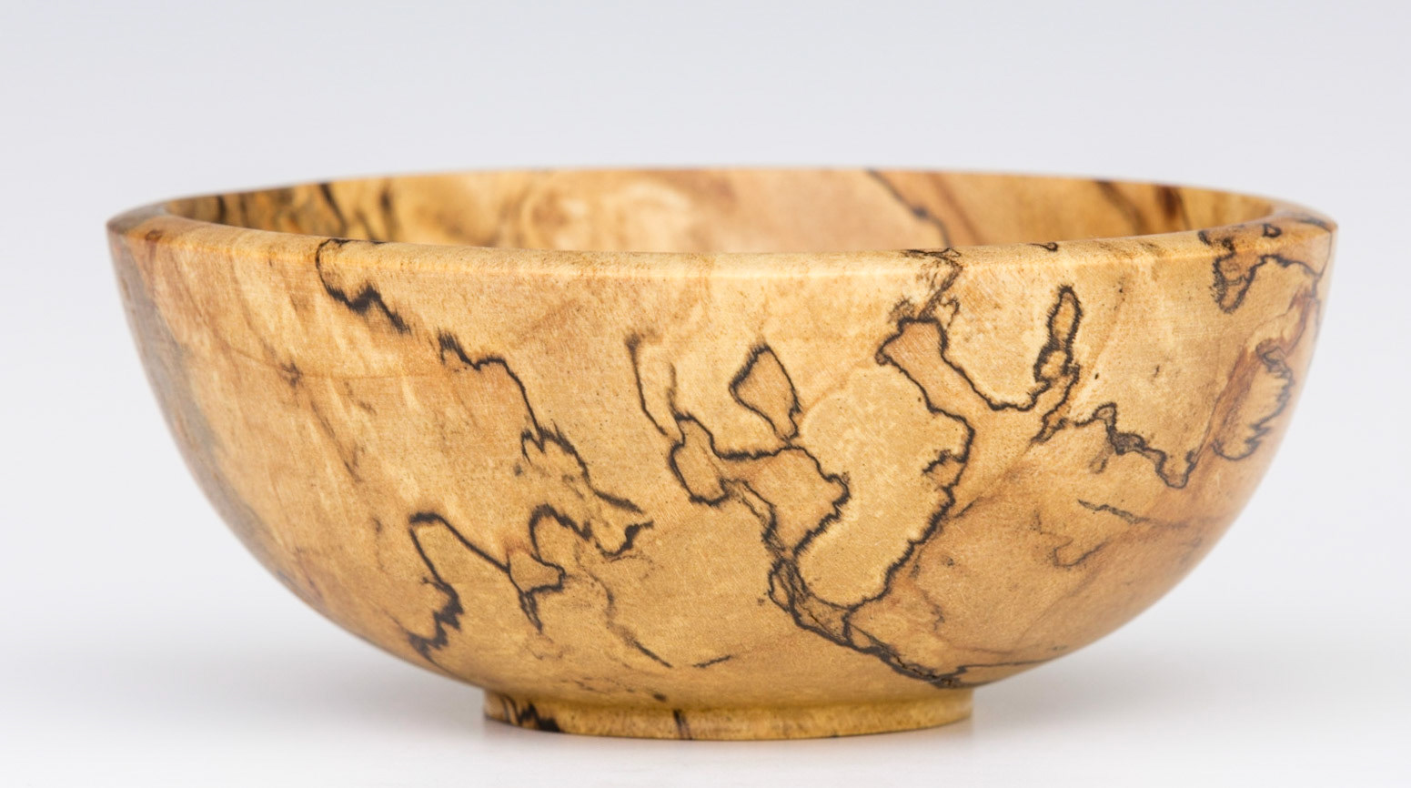 Maple Bowl - Diameter: 3 3/4 inches, Height: 1 9/16 inches (B57)