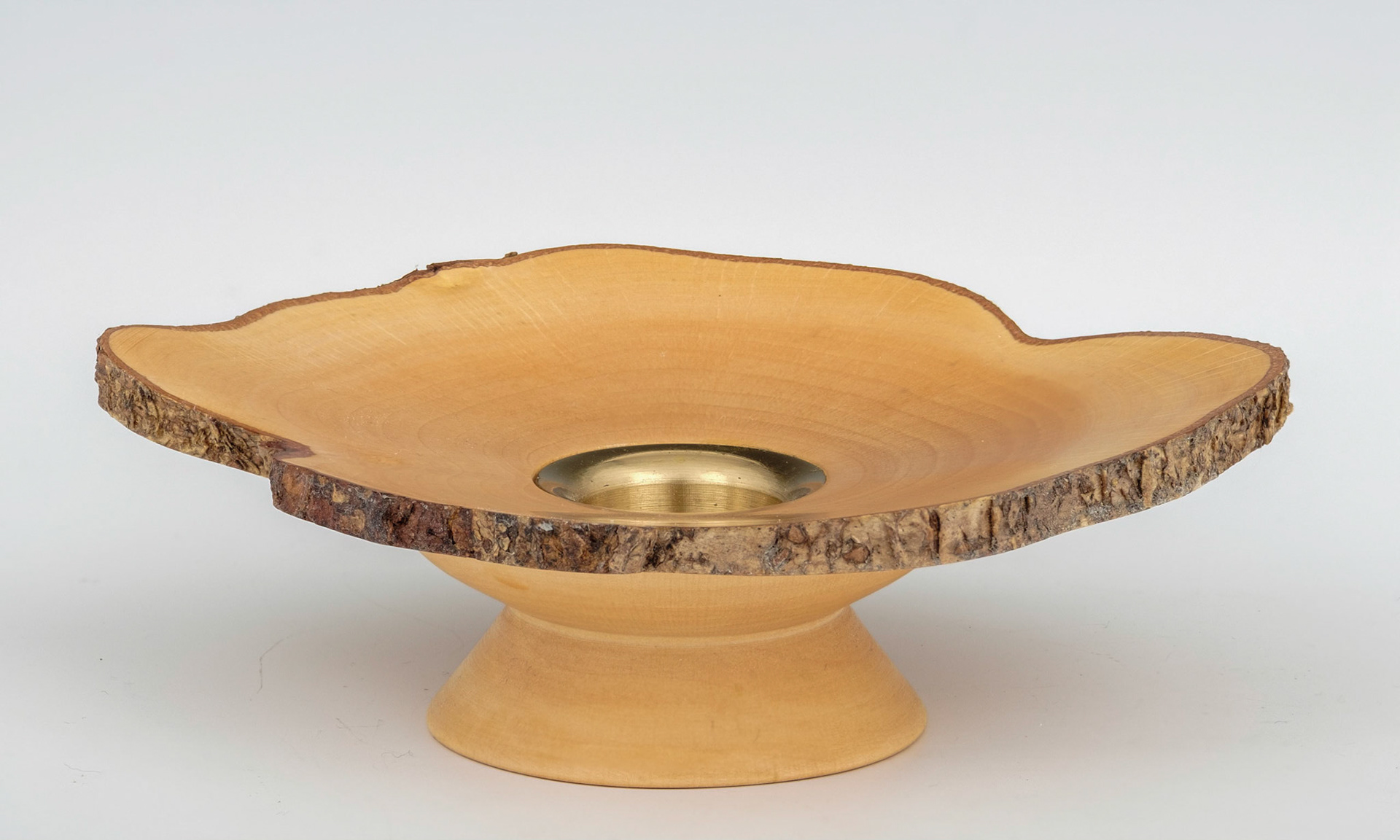 Hazel Candle Holder - Diameter: 5 Inches Inches, Height: 1 1/2 inches (D80)