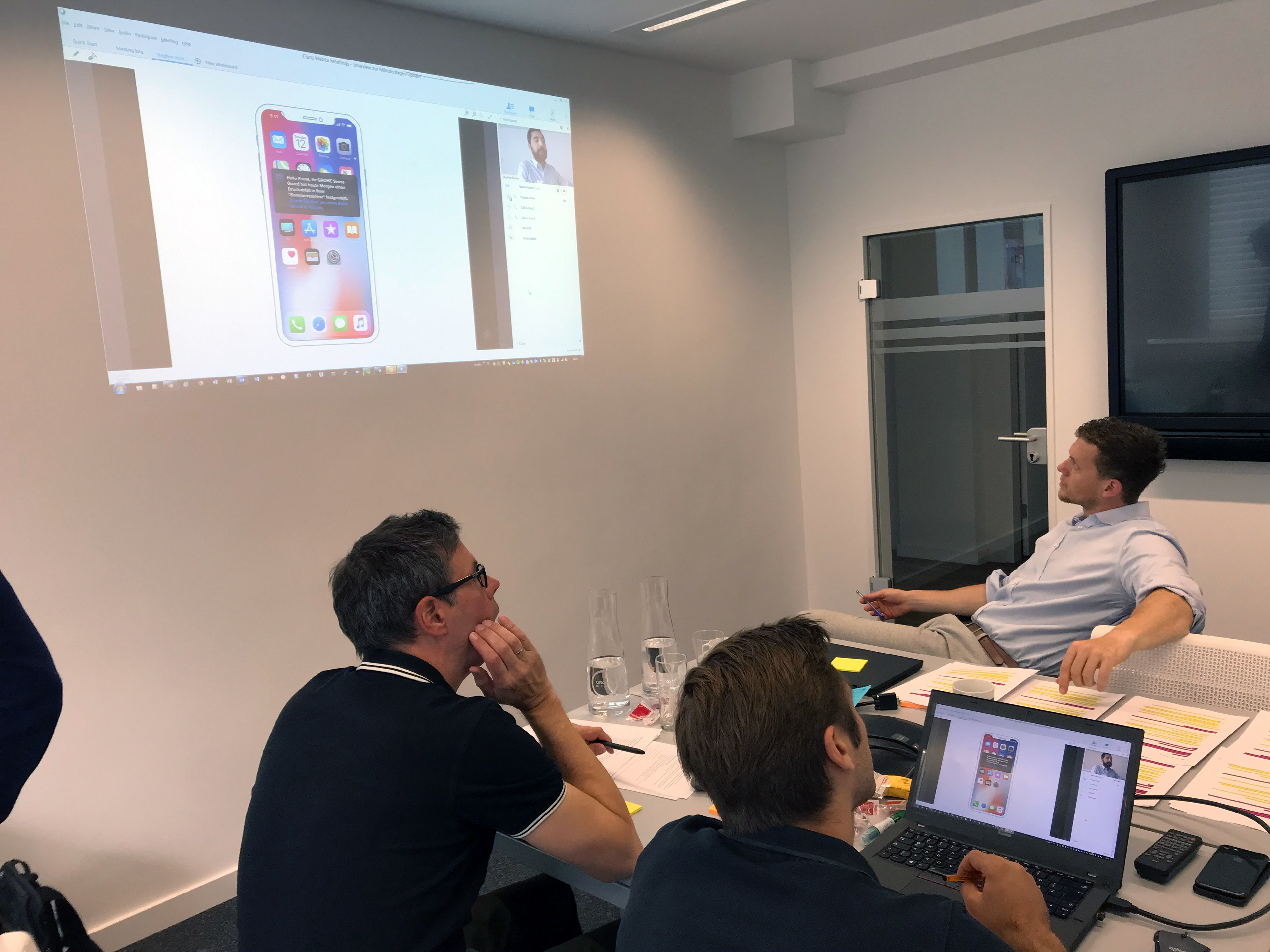 Usability testing.