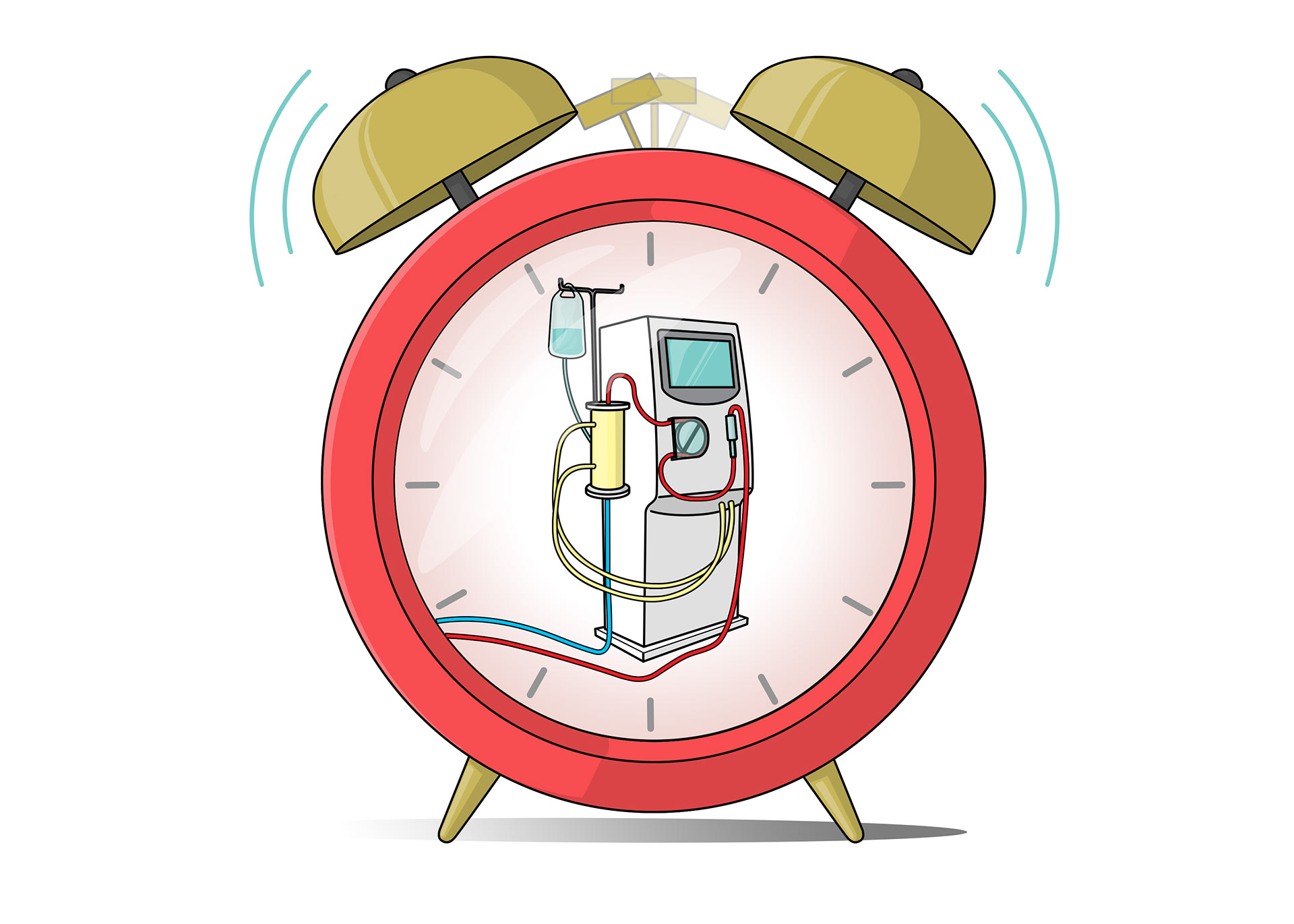 Dialysis is a short term solution only