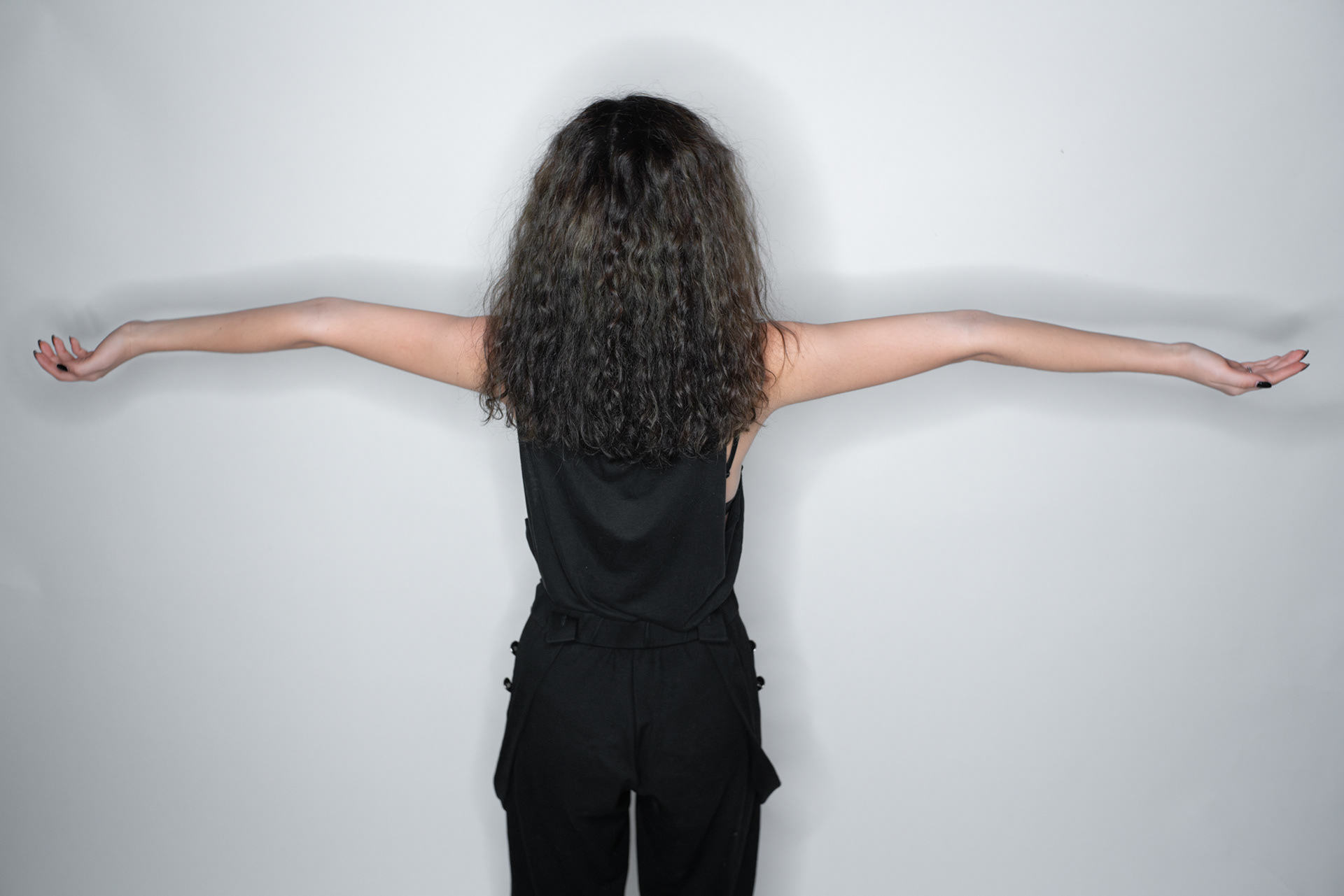 Long, slim arms