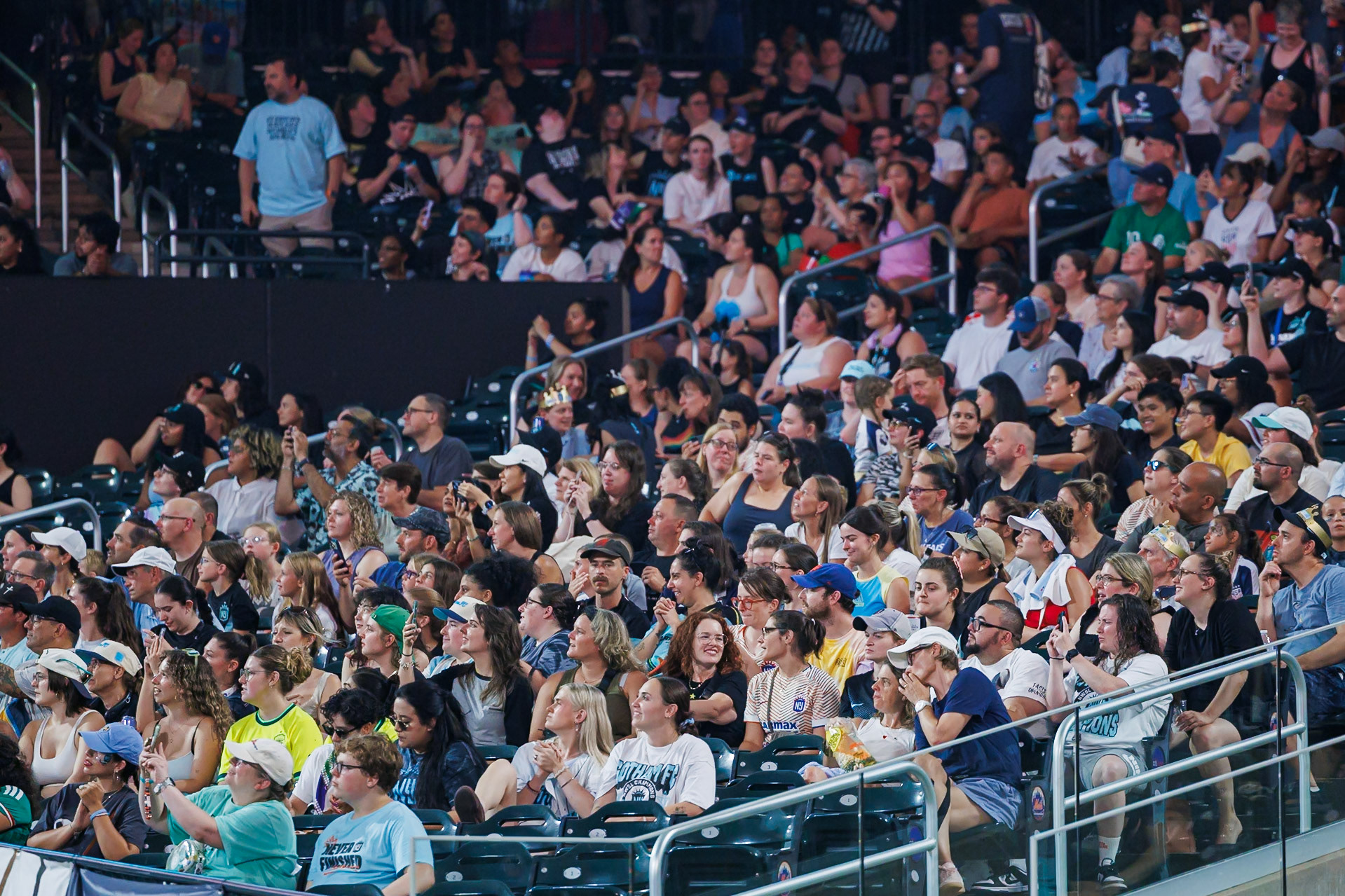 The crowd takes in The Queens Classic at Citi Field.