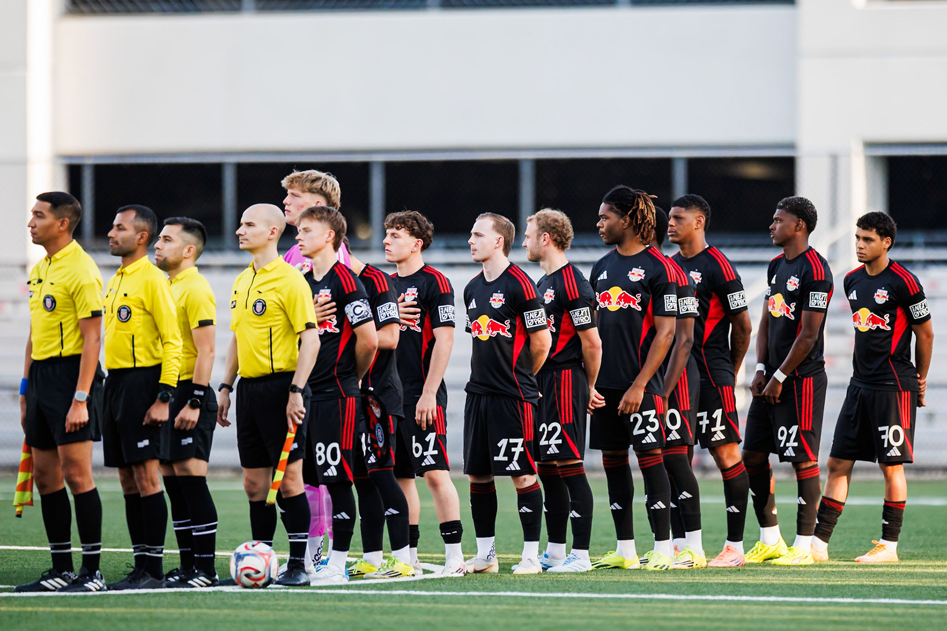 New York Red Bulls II starting lineup
