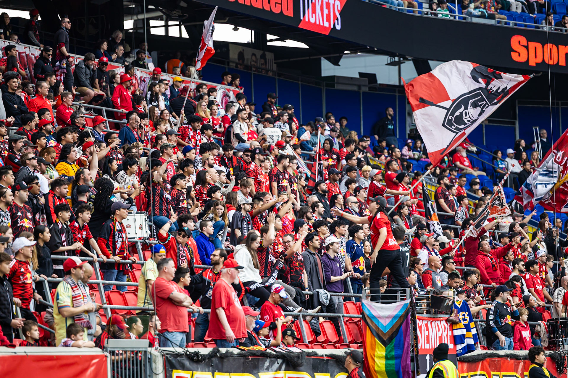 New York Red Bulls supporters