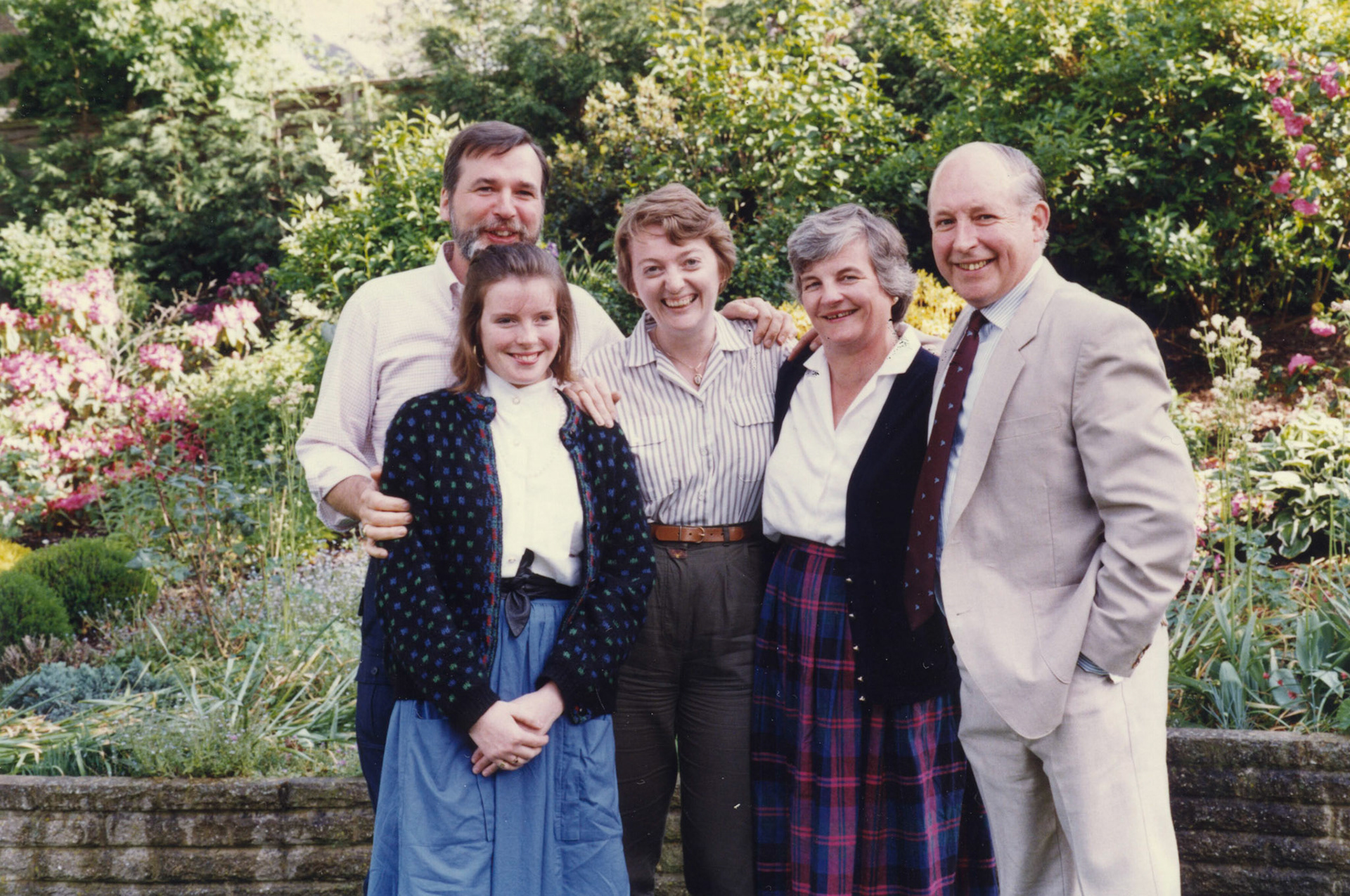 1990 Jim, Leafy, Linda, Gill, Charles