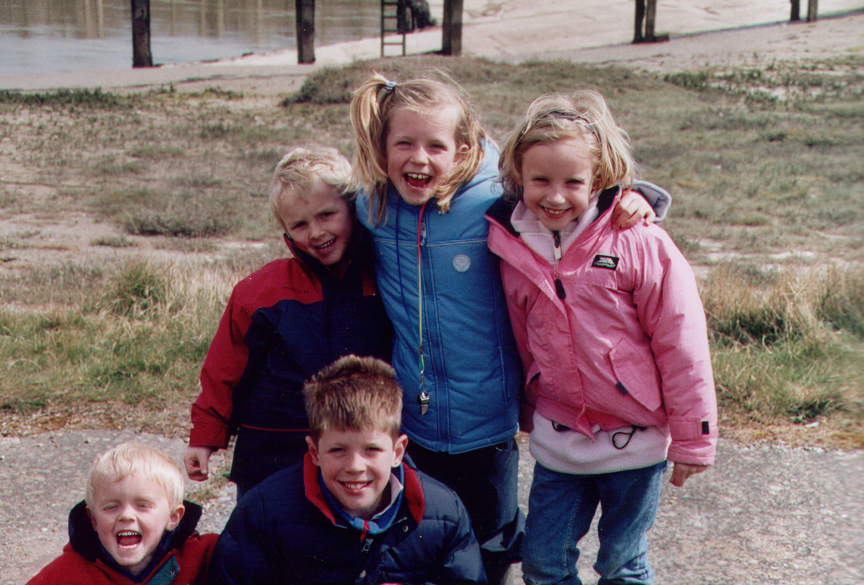 2003 James Steel, Freddie Reed, Jack& Charlotte Steel, Natasha Reed