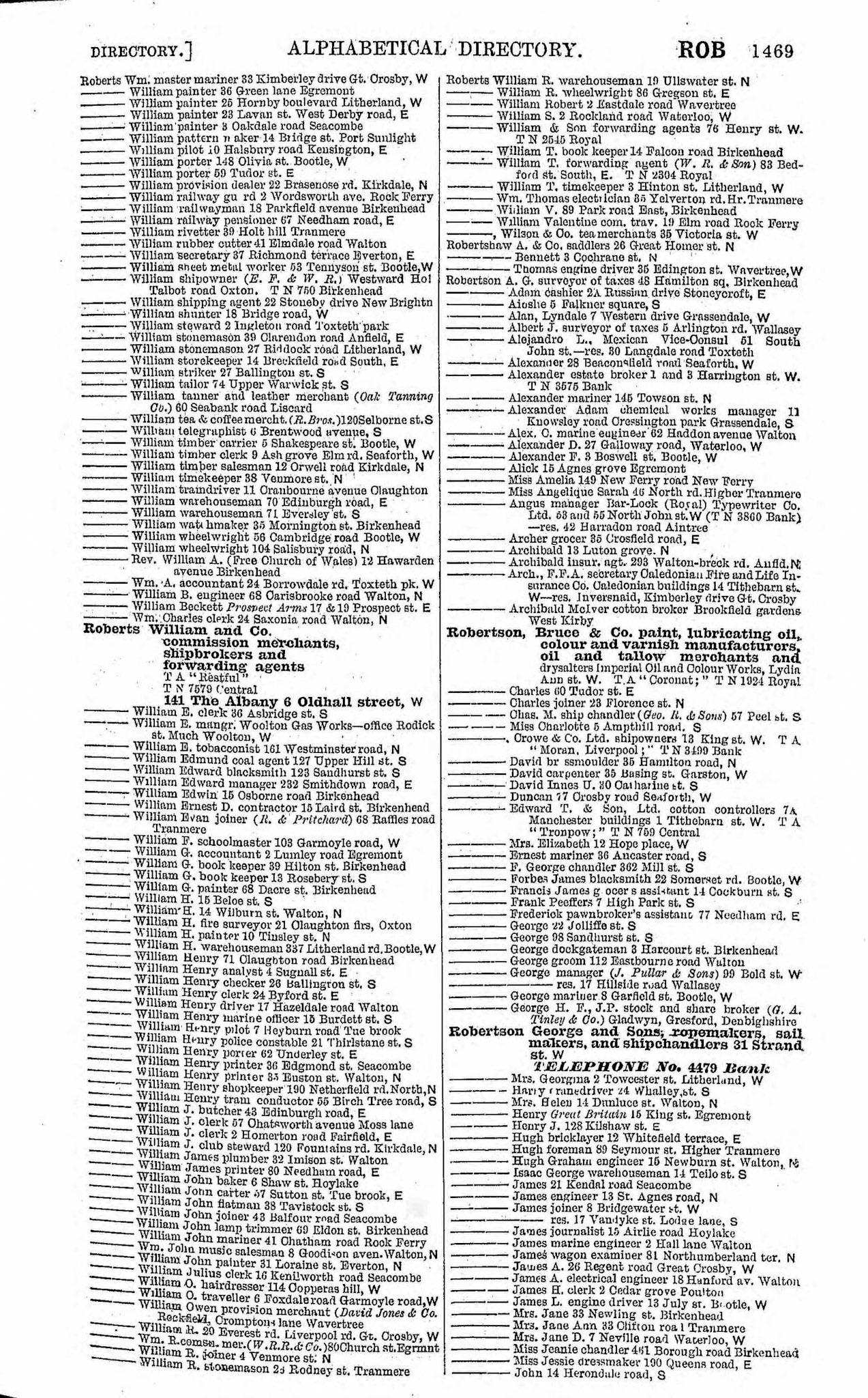 1911 Directory