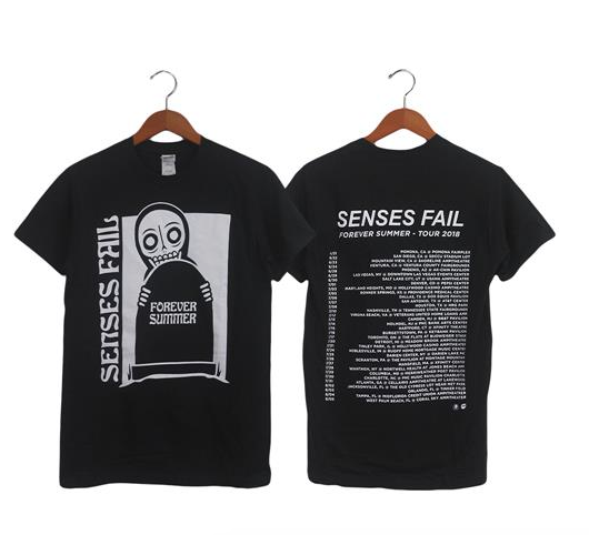 "Forever Summer" on short sleeve tee