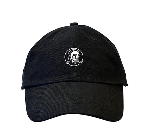 Circle logo on dad hat