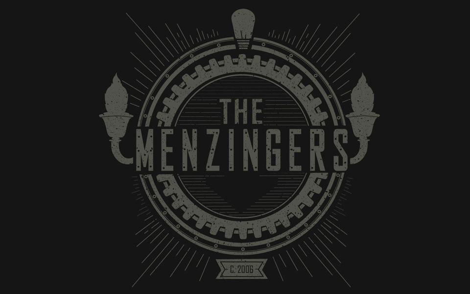 Tour backdrop design for The Menzingers