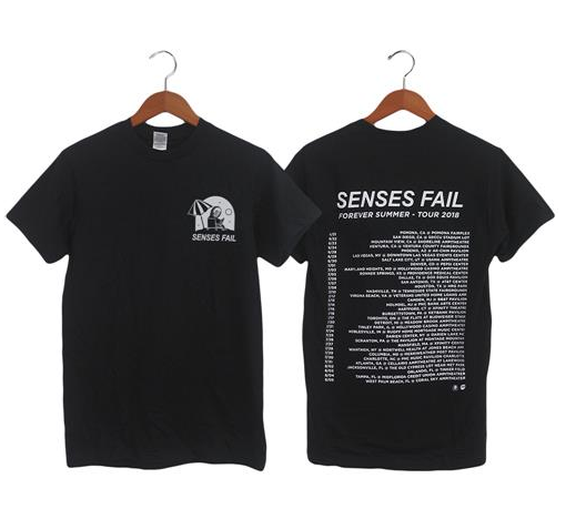 "Beach" design on short sleeve tee