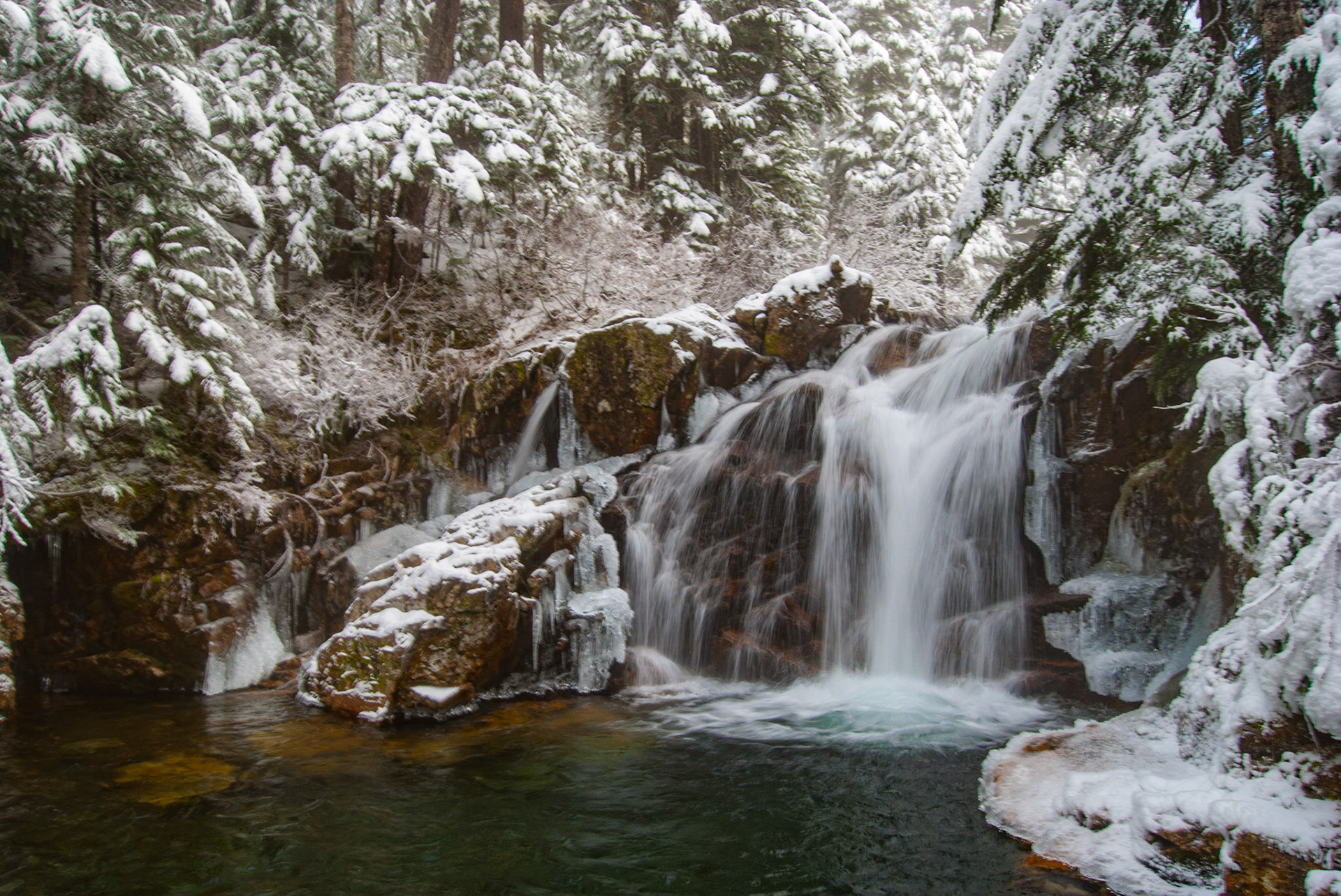 Falls on Commonwealth Creek