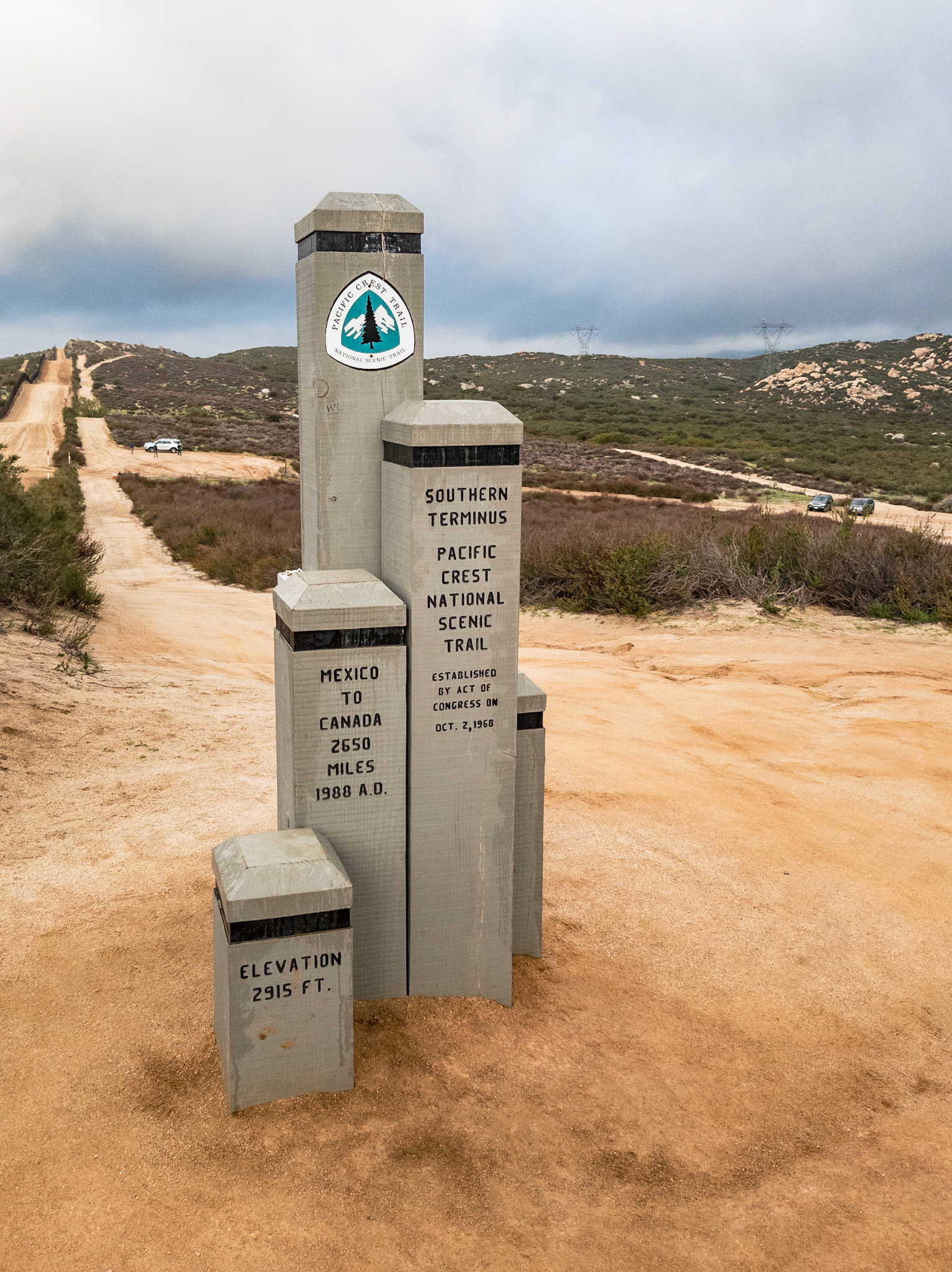 PCT Southern Terminus Campo, CA