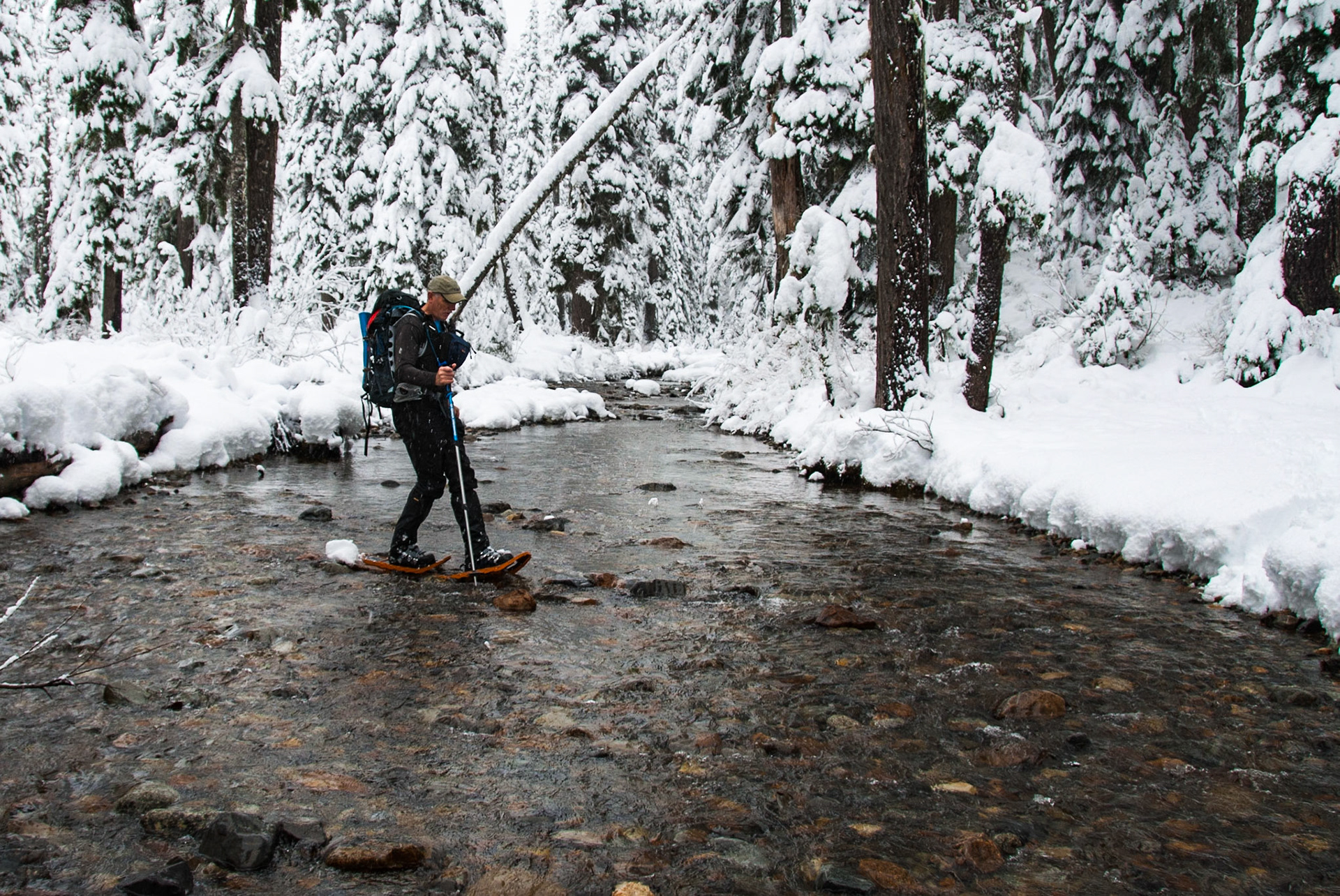 Crossing Commonwealth Creek