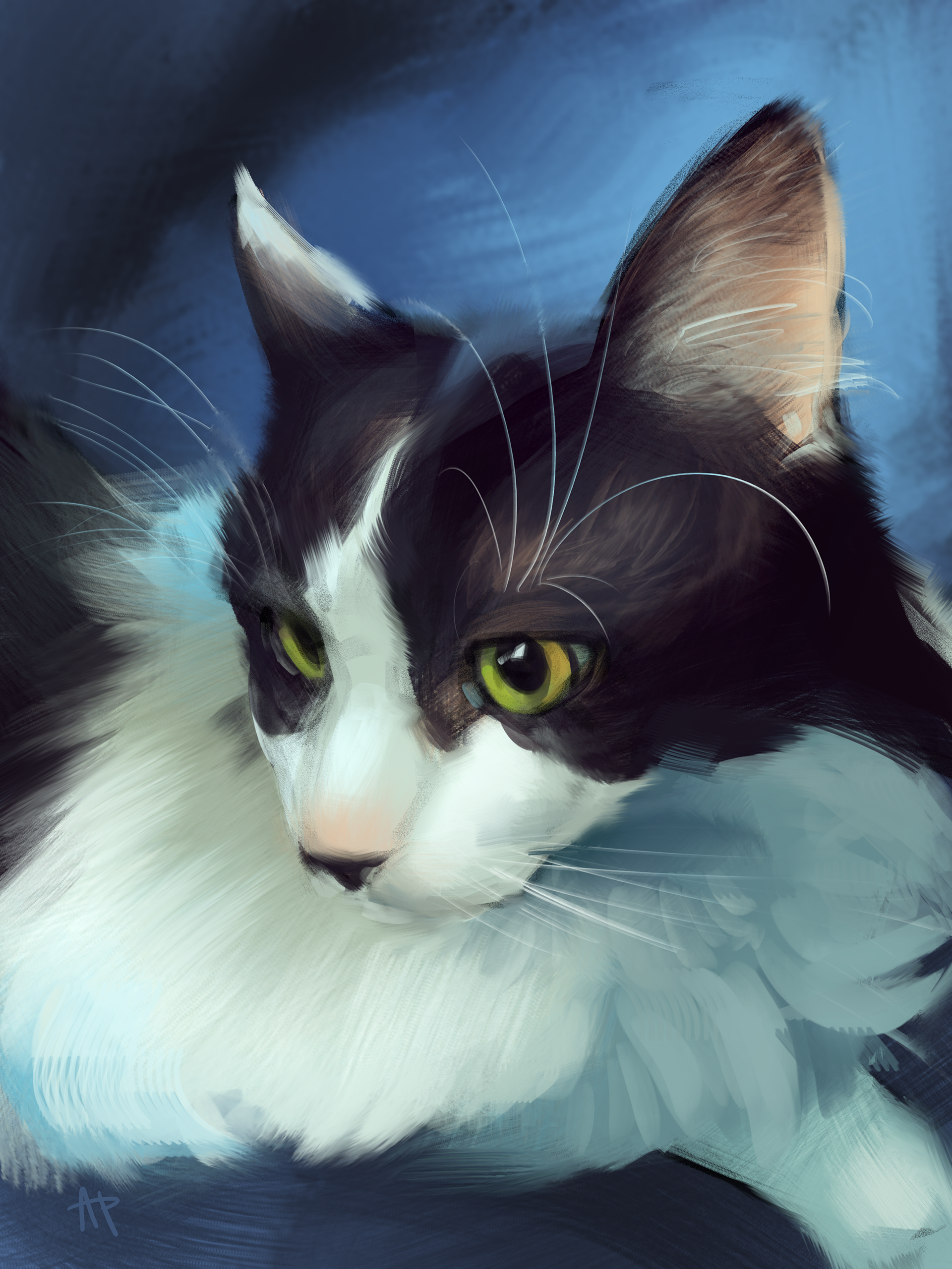 Bones Pet Portrait