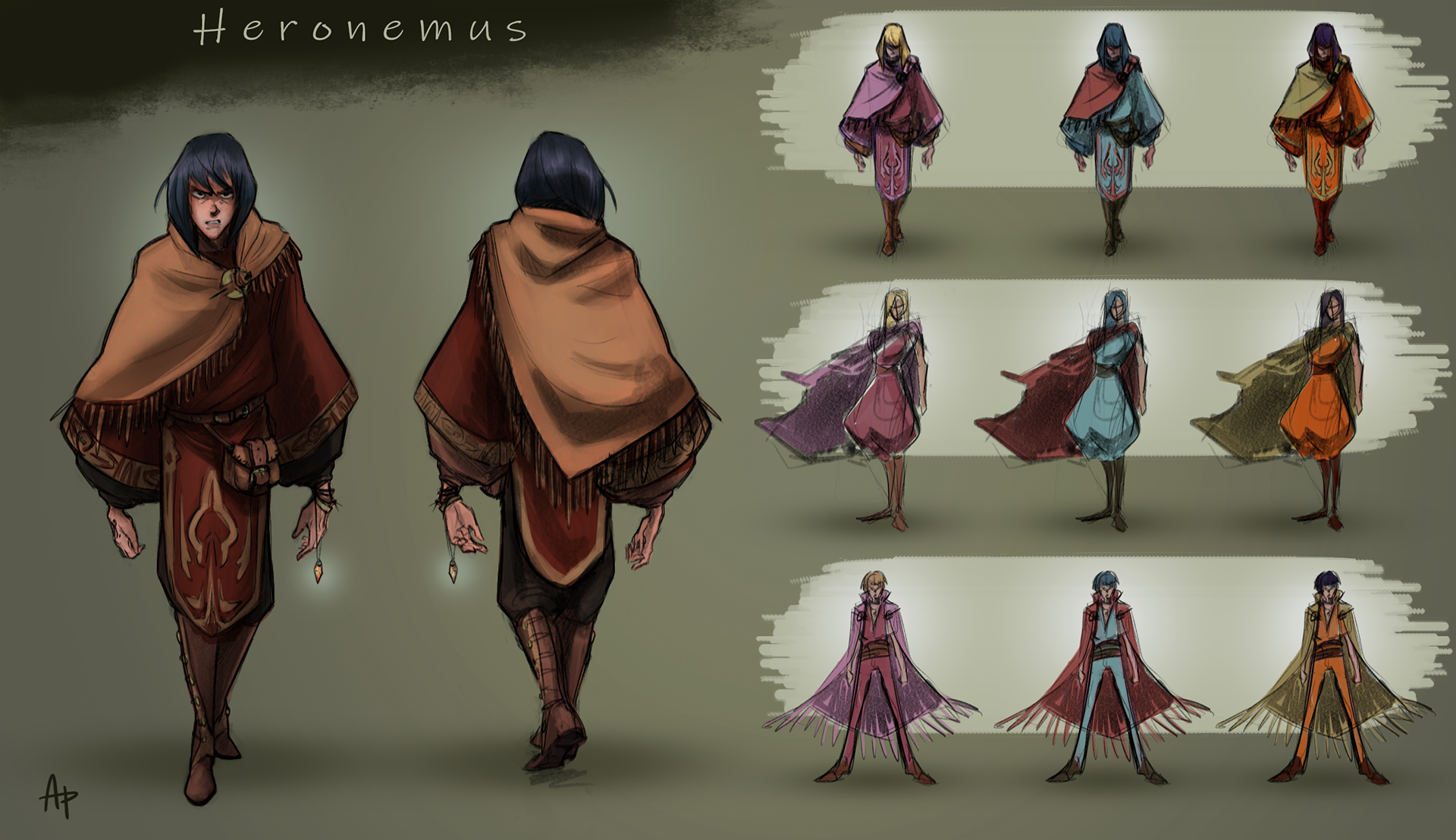 Character design concept for personal project