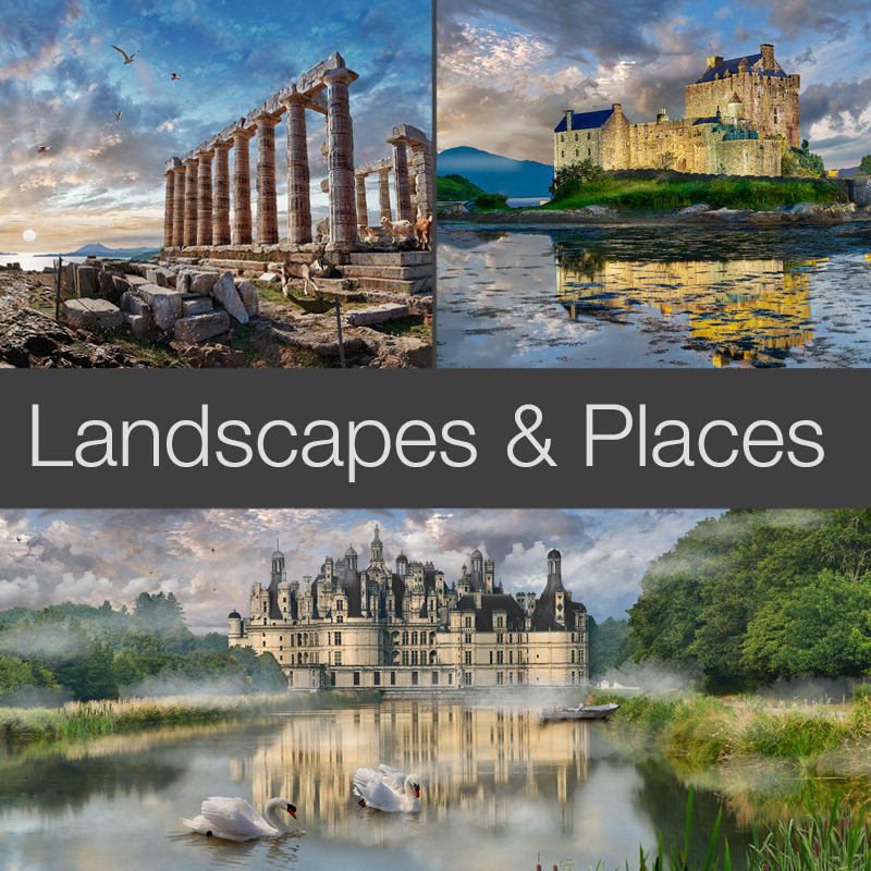 Wall art photos of landscape & historic places of Europe, North Africa and the Near East by professional photographer Paul E Williams