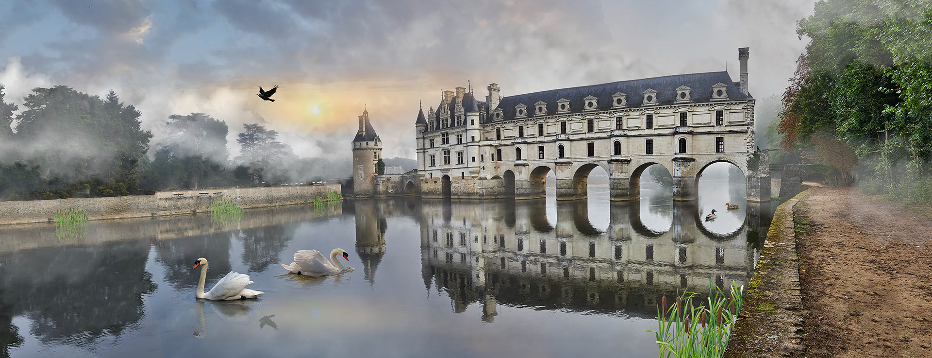 Château de Chenonceau France photo by photographer Paul E Williams
