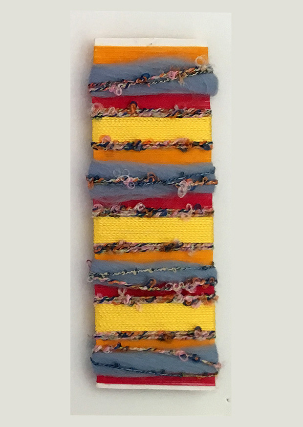 Yarn warp for smaple 3