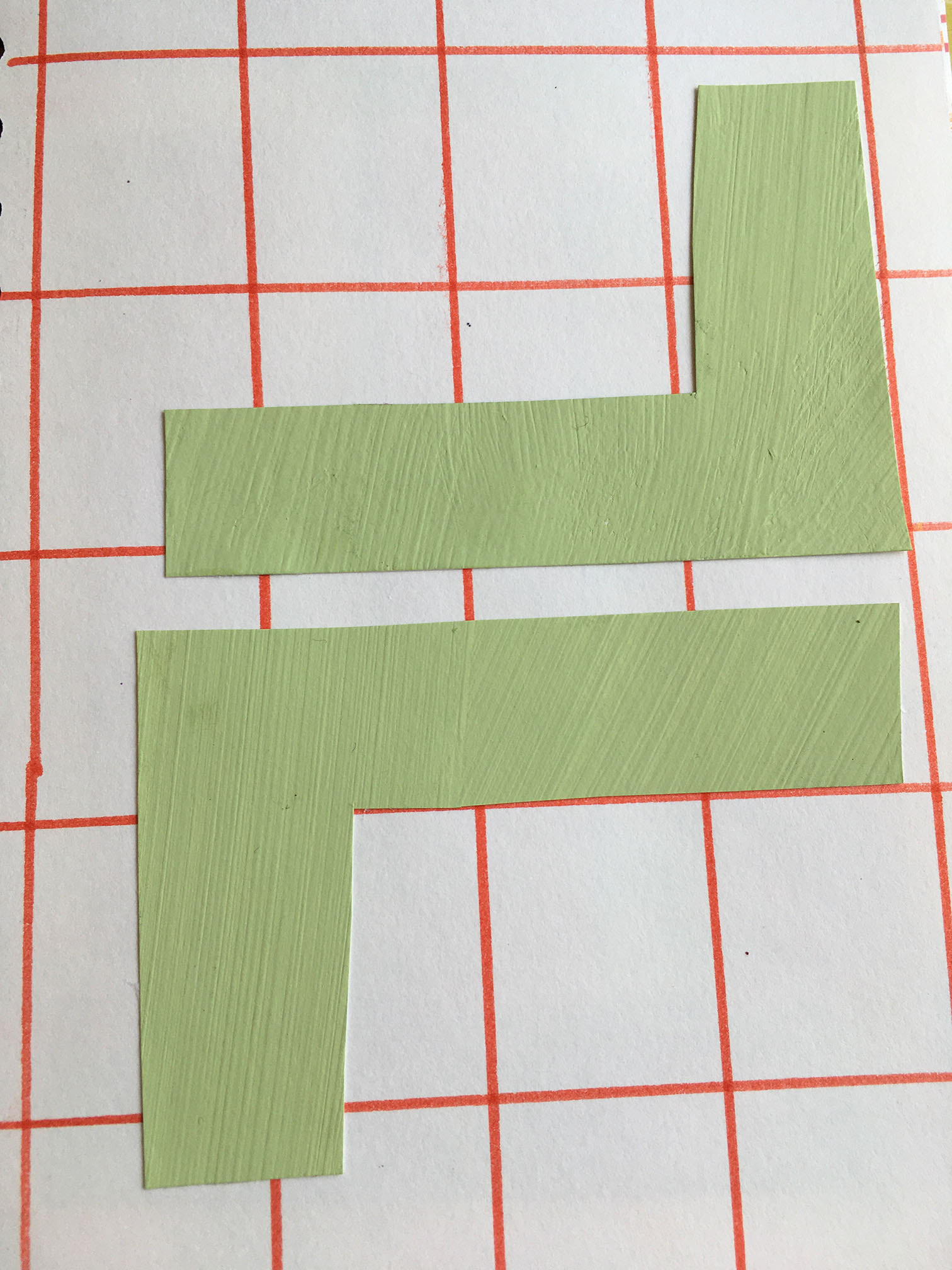 A5 Skechbook - Broken down letters