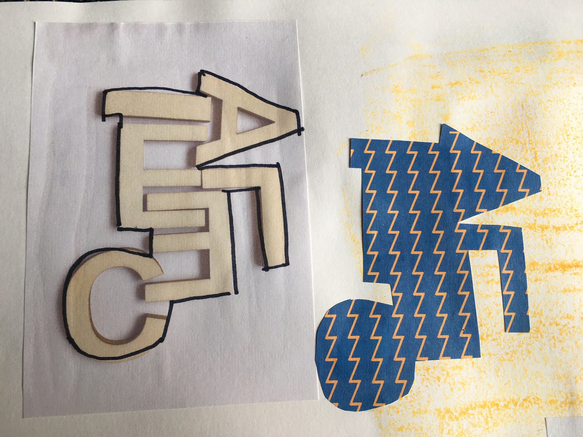 Creting more abstract forms using visual imagery