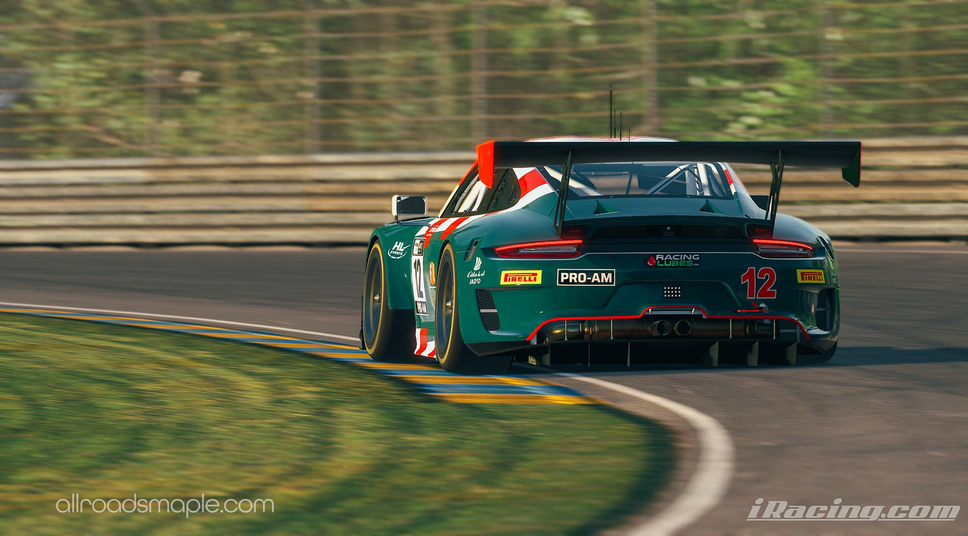 Re-imagination of the K-Worx livery for the Porsche 991.2 GT3 R