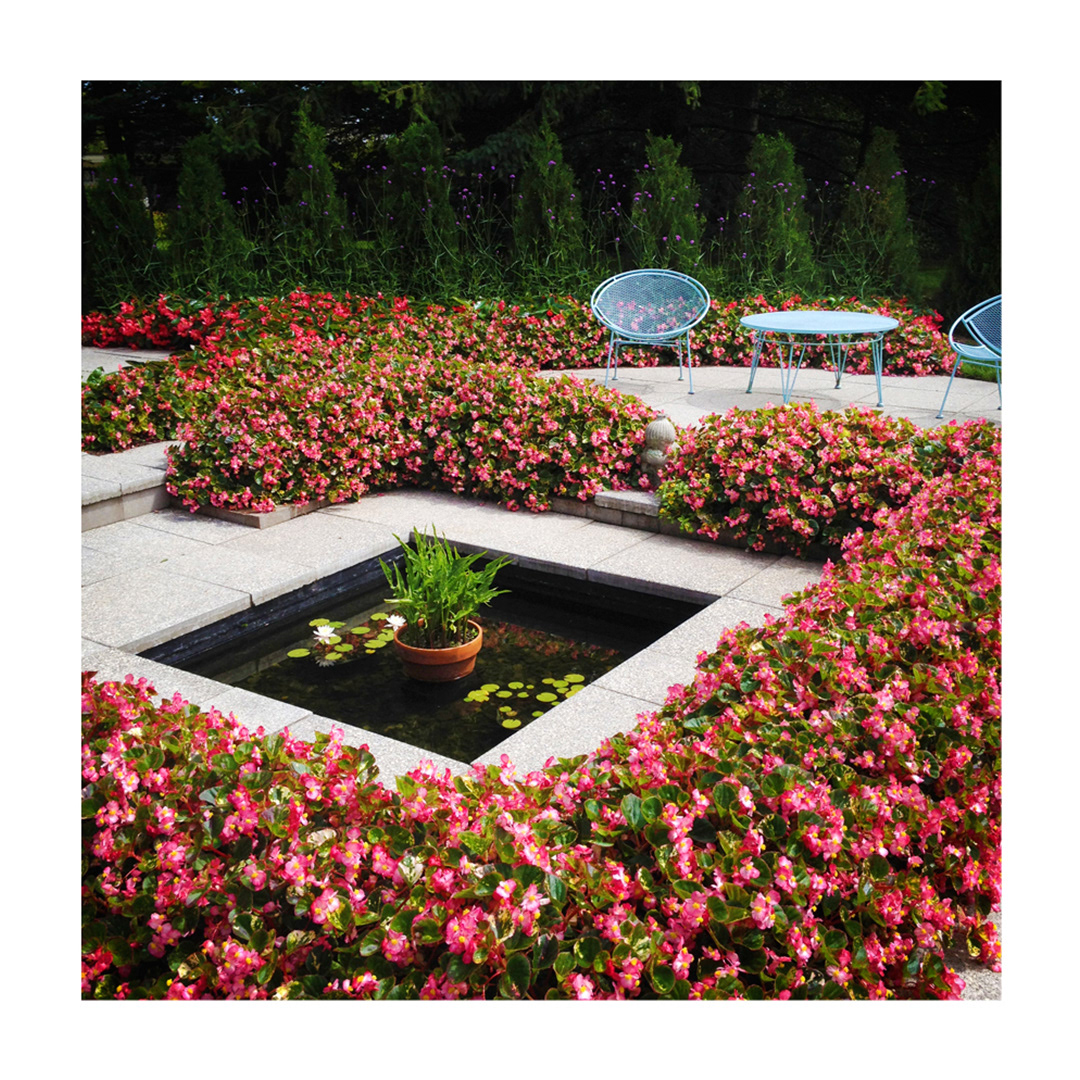 Sunken Garden, West of the Lake Gardens, Manitowoc, WI