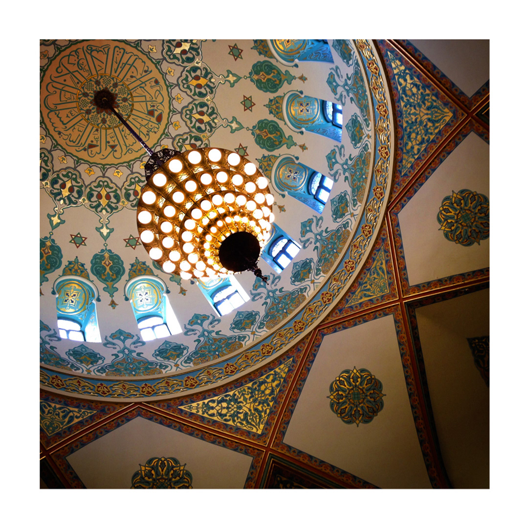 Under the Grand Foyer Dome, Tripoli Shrine Center, Milwaukee, WI