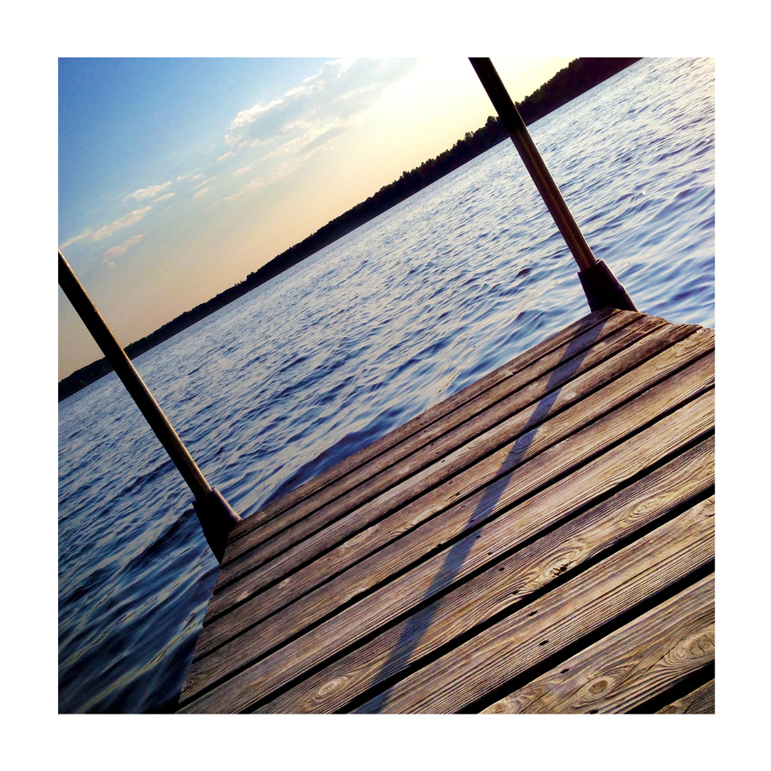 Pier on Lake Du Bay, Knowlton, WI