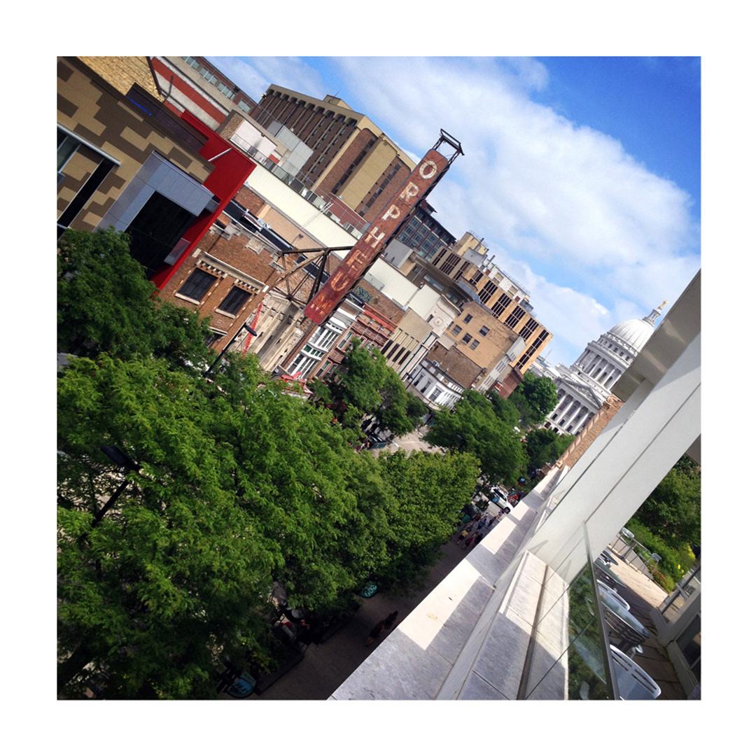 State Street from MMoCA, Madison, WI