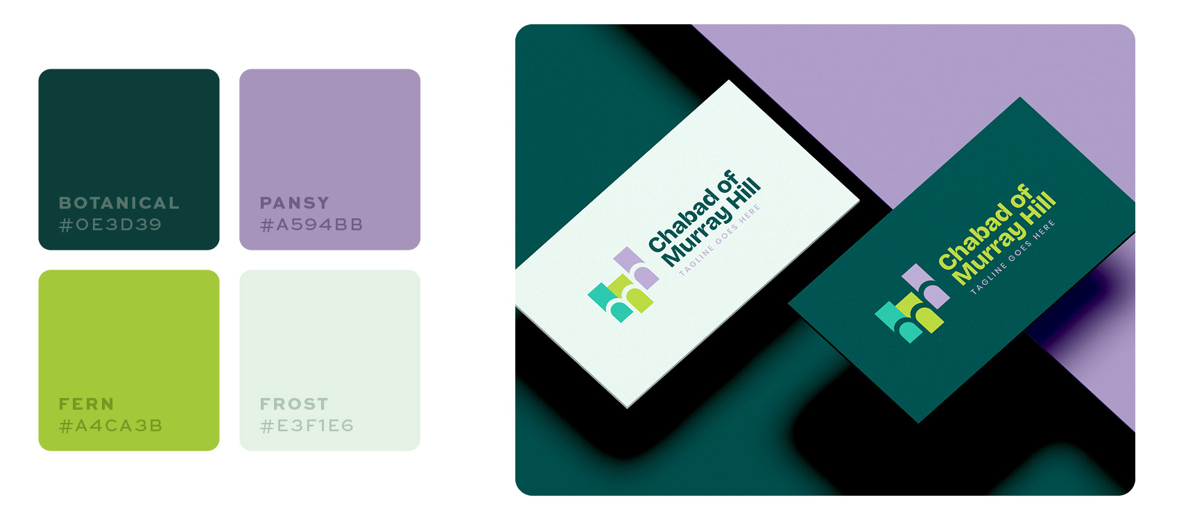 Chabad of Murray Hill branding design concept by Deena Englard at Click Co.