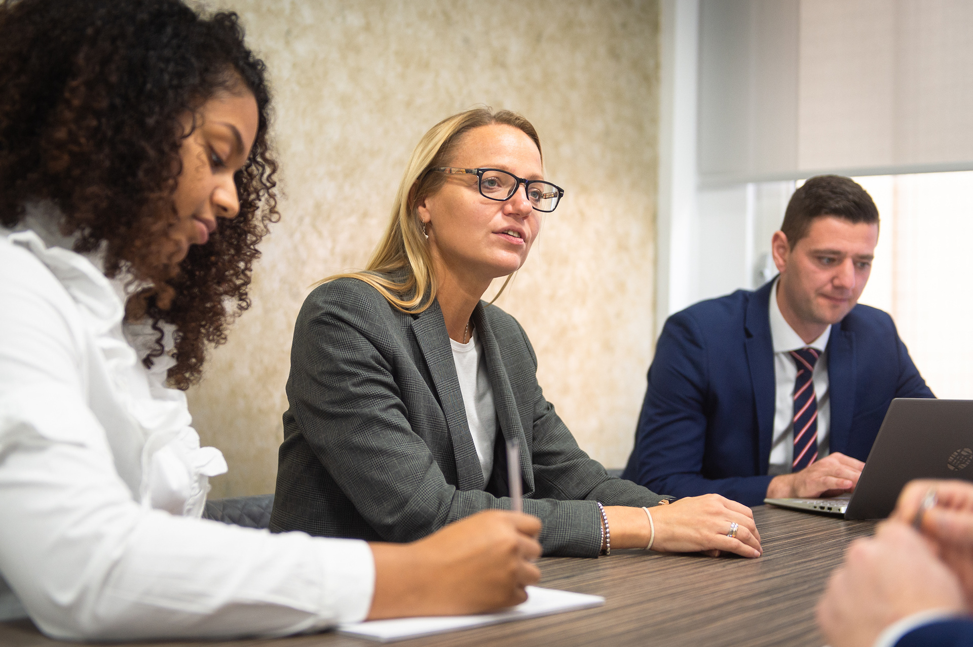 Reportage style whilst in a meeting