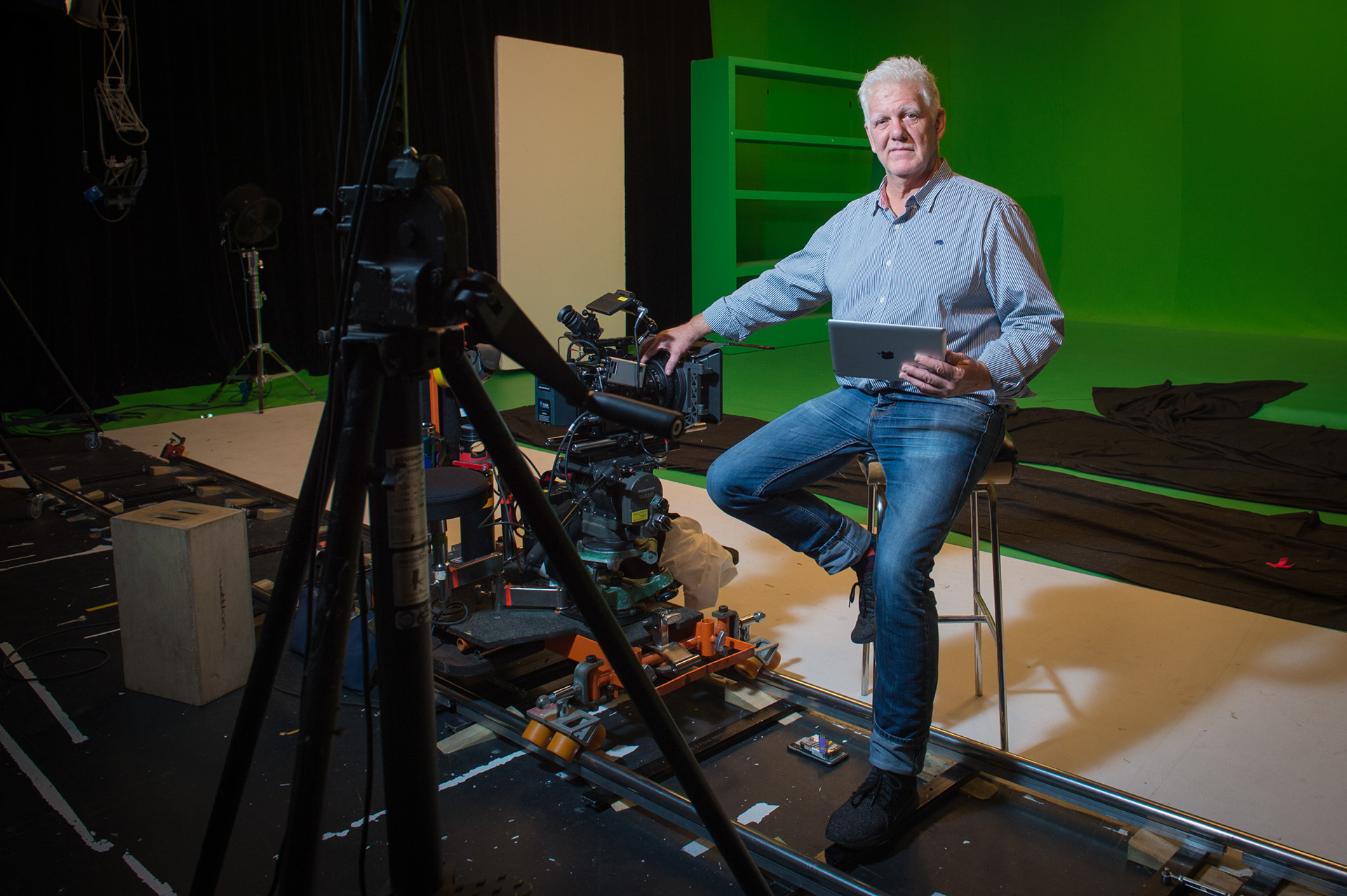 Portrait including more of the environment