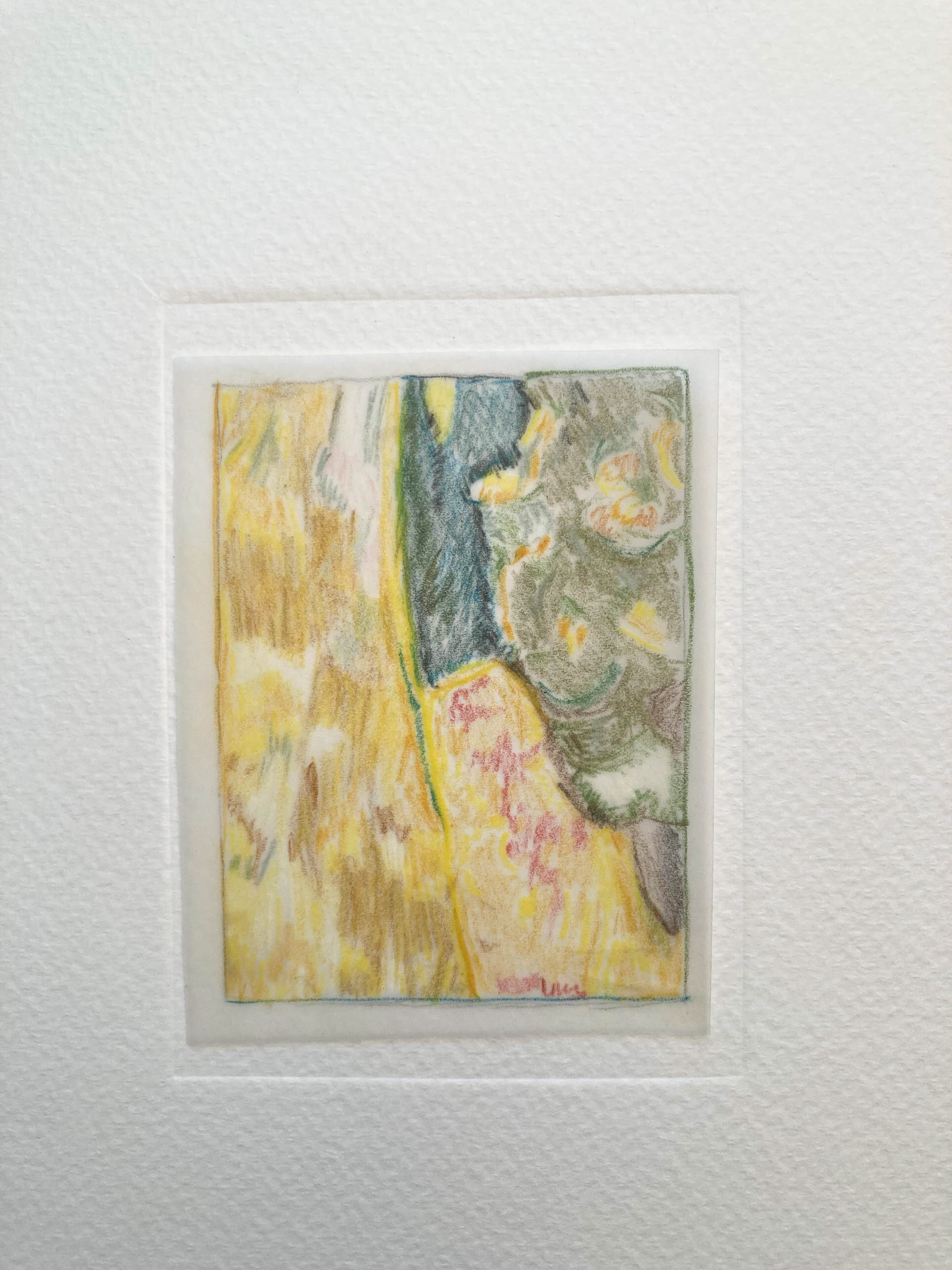 Pencil drawing 7,5 W x 10 H cm