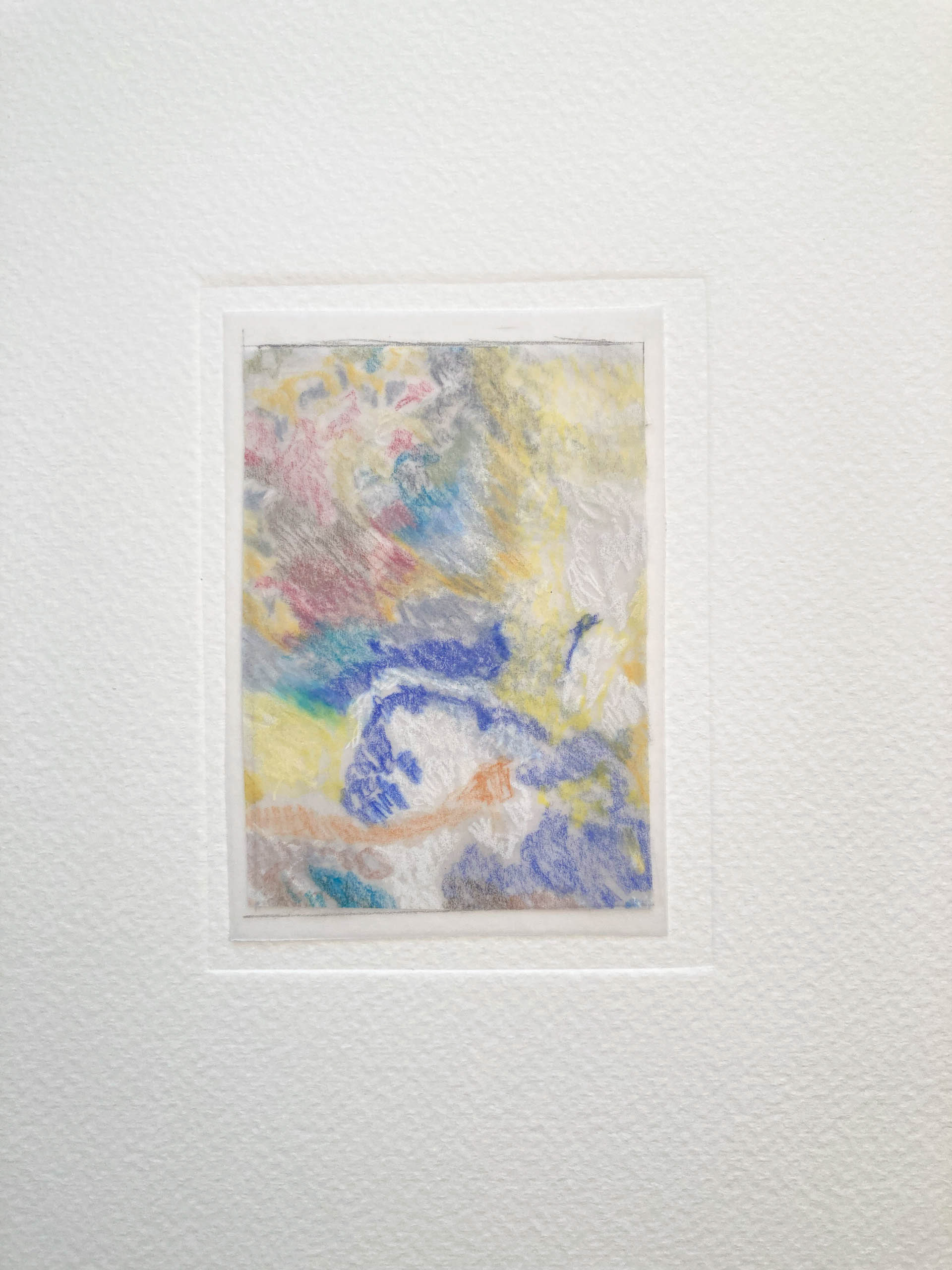 Pencil drawing 7,5 W x 10 H cm