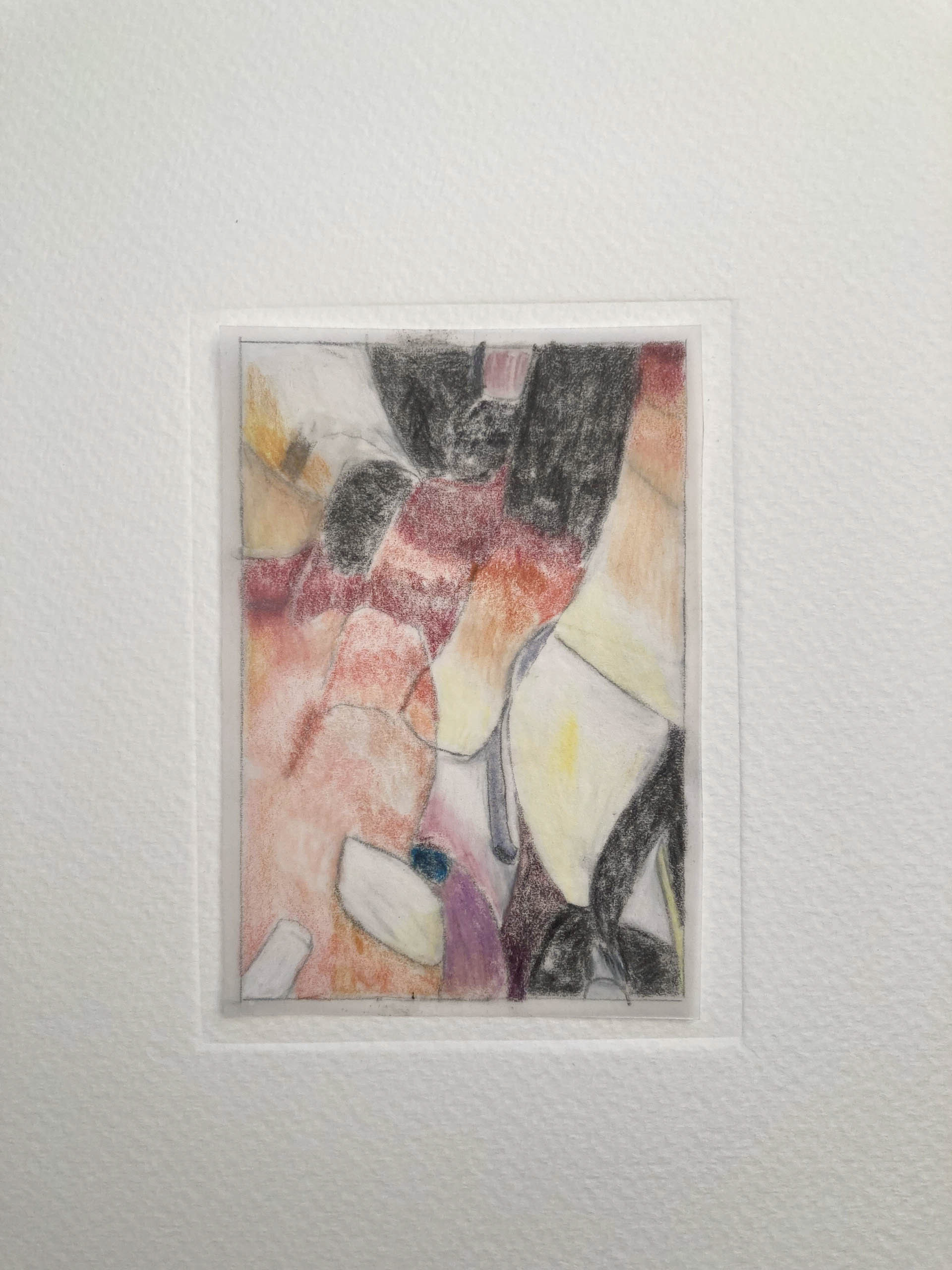 Pencil drawing 7,5 W x 10 H cm