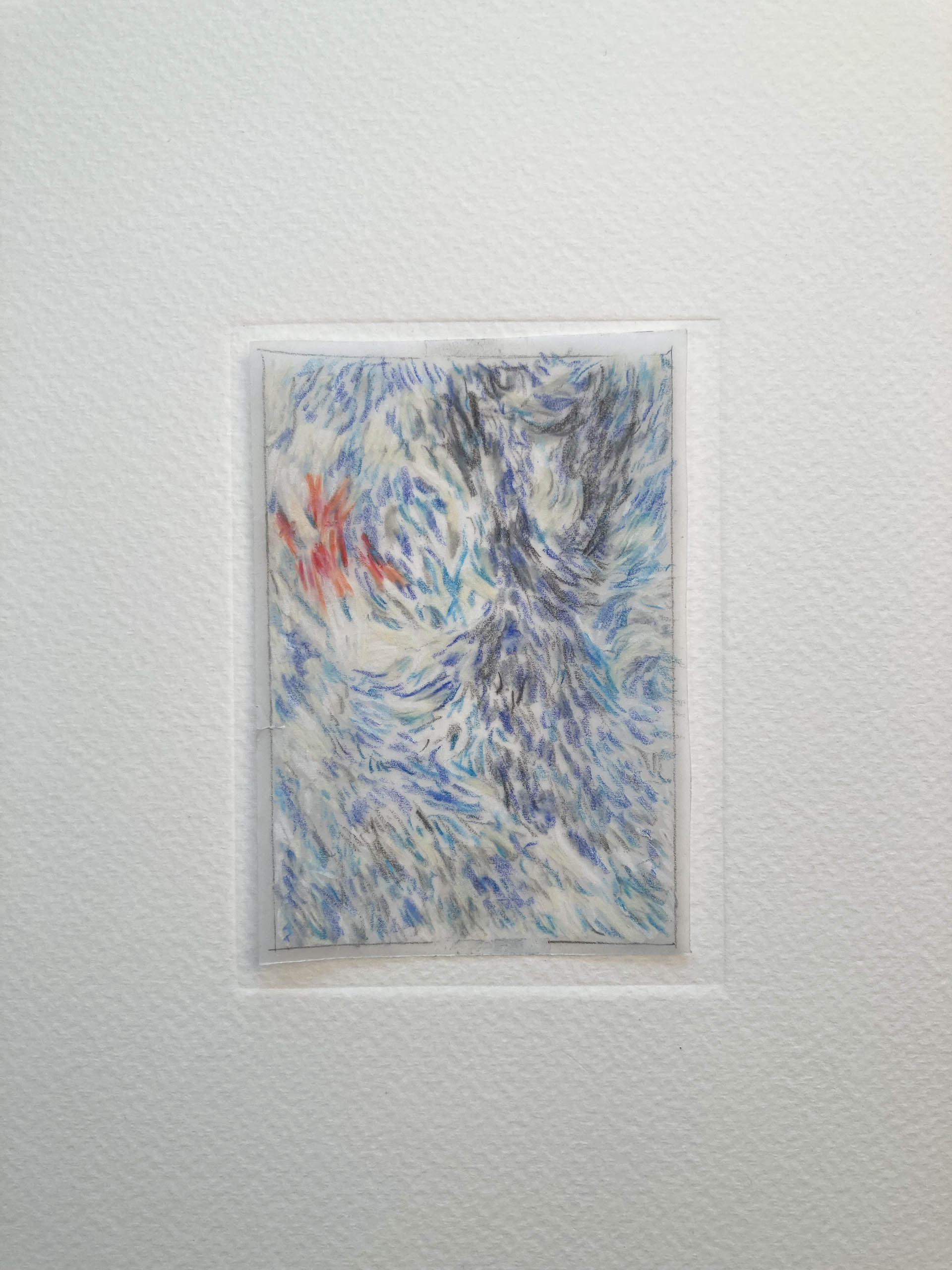 narration discursive 2. Pencil drawing 7,5 W x 10 H cm