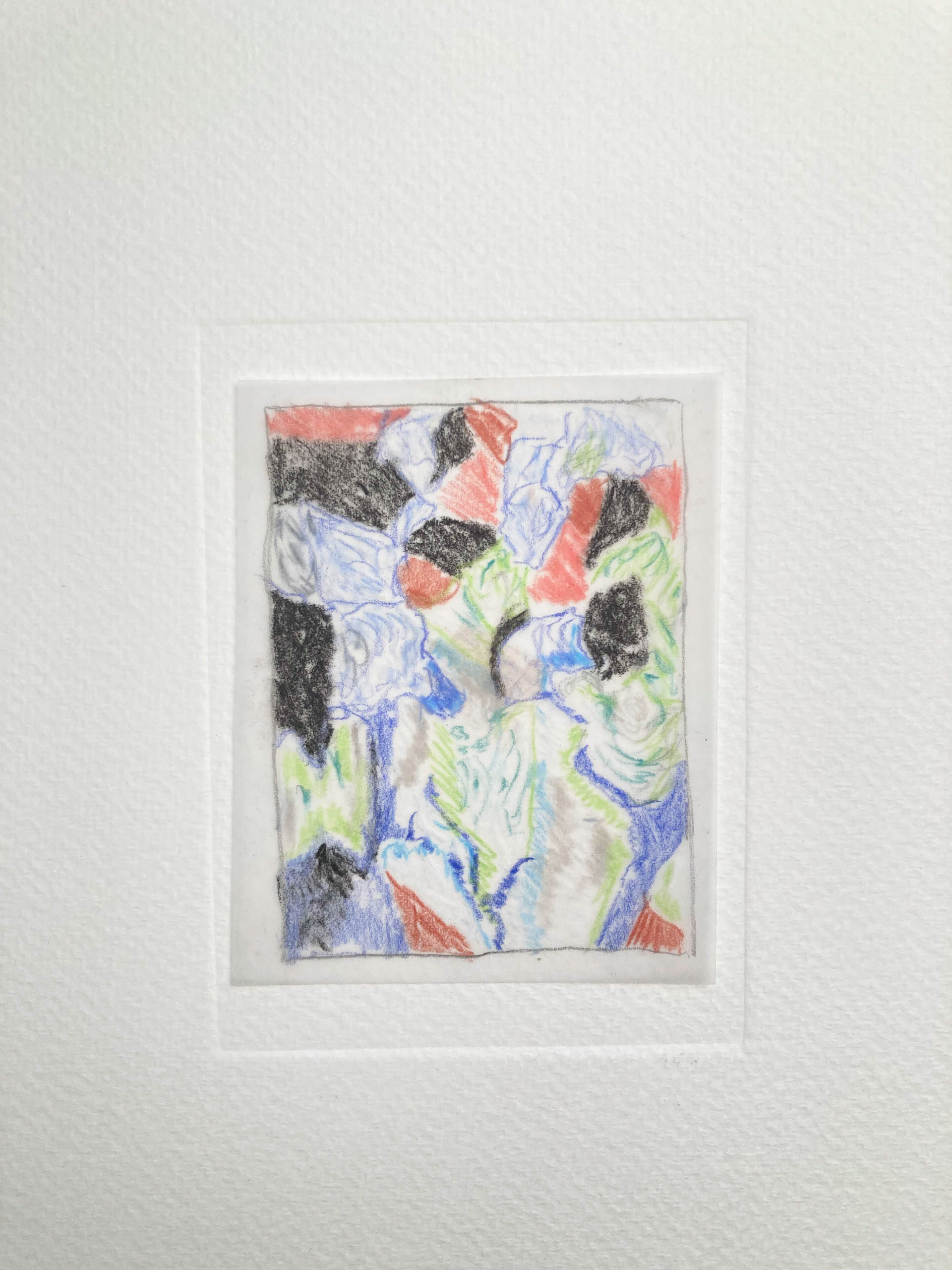 nonobstant 15. Pencil drawing 7,5 W x 10 H cm