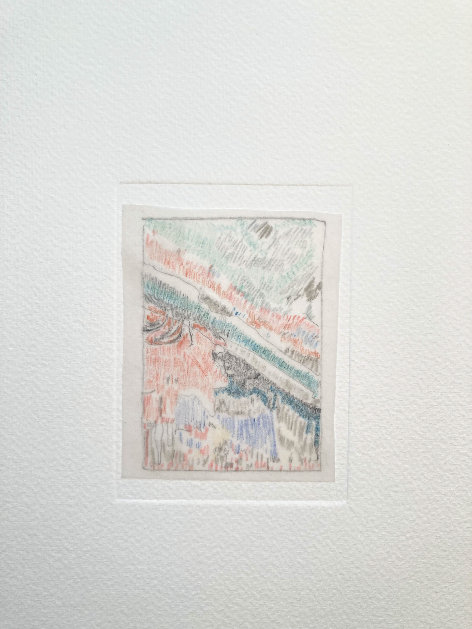 Pencil drawing 7,5 W x 10 H cm